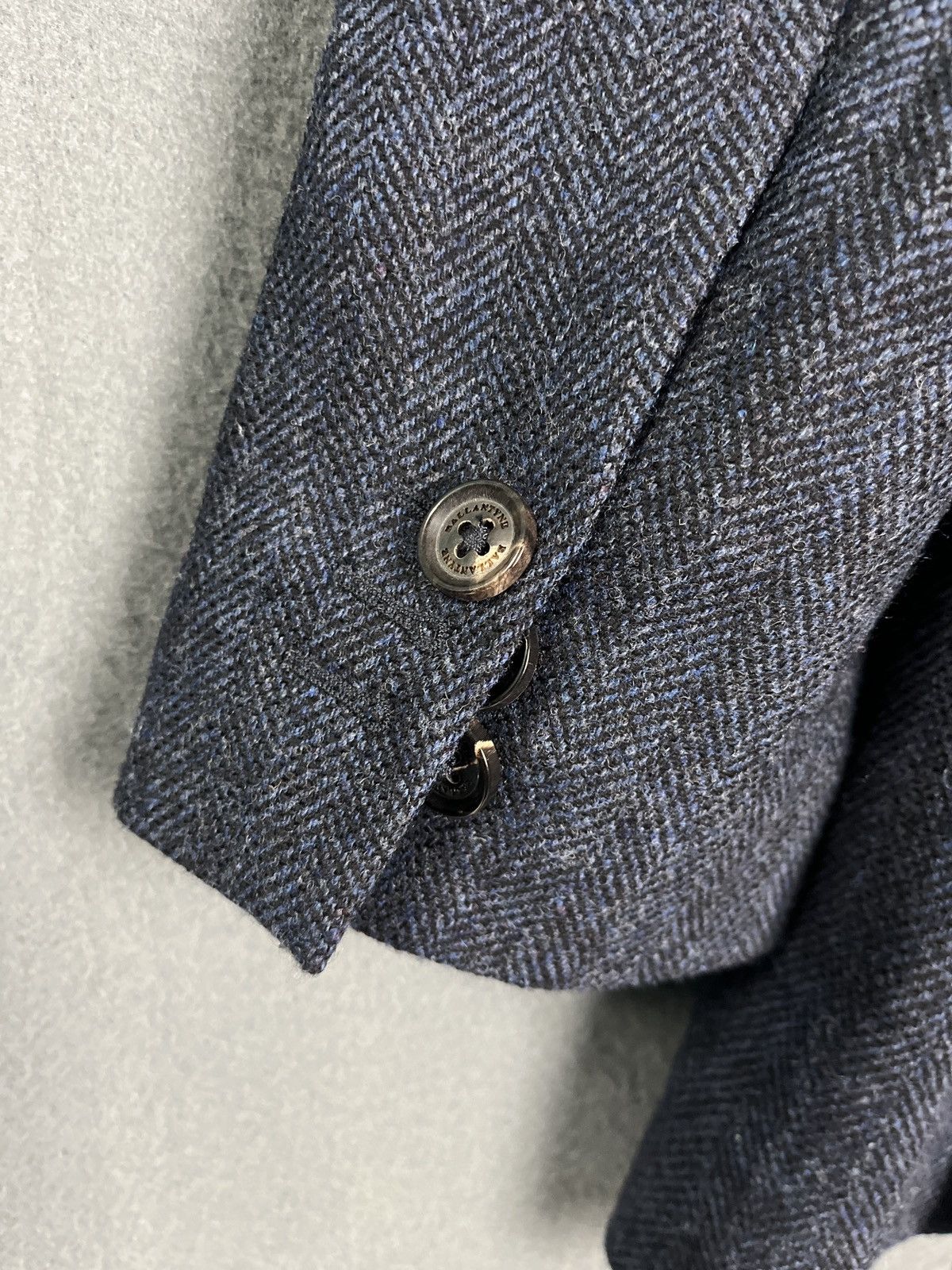 Ballantyne 🔥Last Drop🔥 Ballantyne Herringbone Blazer Made in Italy Size 40R - 9 Thumbnail