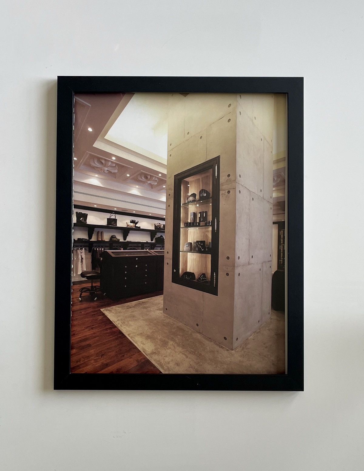 Chrome Hearts Chrome Hearts showroom store poster framed 9x11 Size ONE SIZE - 1 Thumbnail