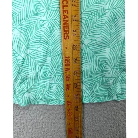 Vineyard Vines Vineyard Vines Linen Hawaiian Shirt Men's Medium Green Floral Button-Up Short Sleeve NEW Size US M / EU 48-50 / 2 - 7 Thumbnail
