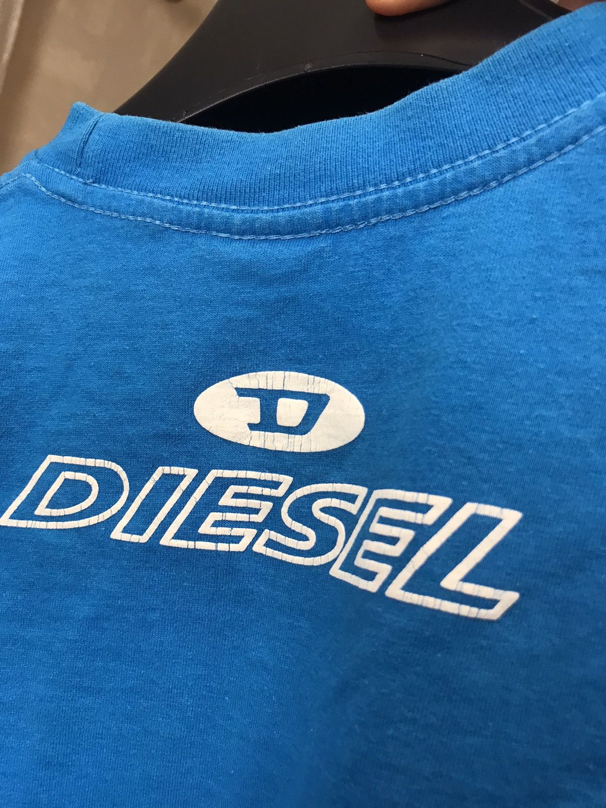 Diesel 🔥 90s DIESEL Big Logo Vintage T Shirt Denim Division Y2K Size US M / EU 48-50 / 2 - 9 Thumbnail