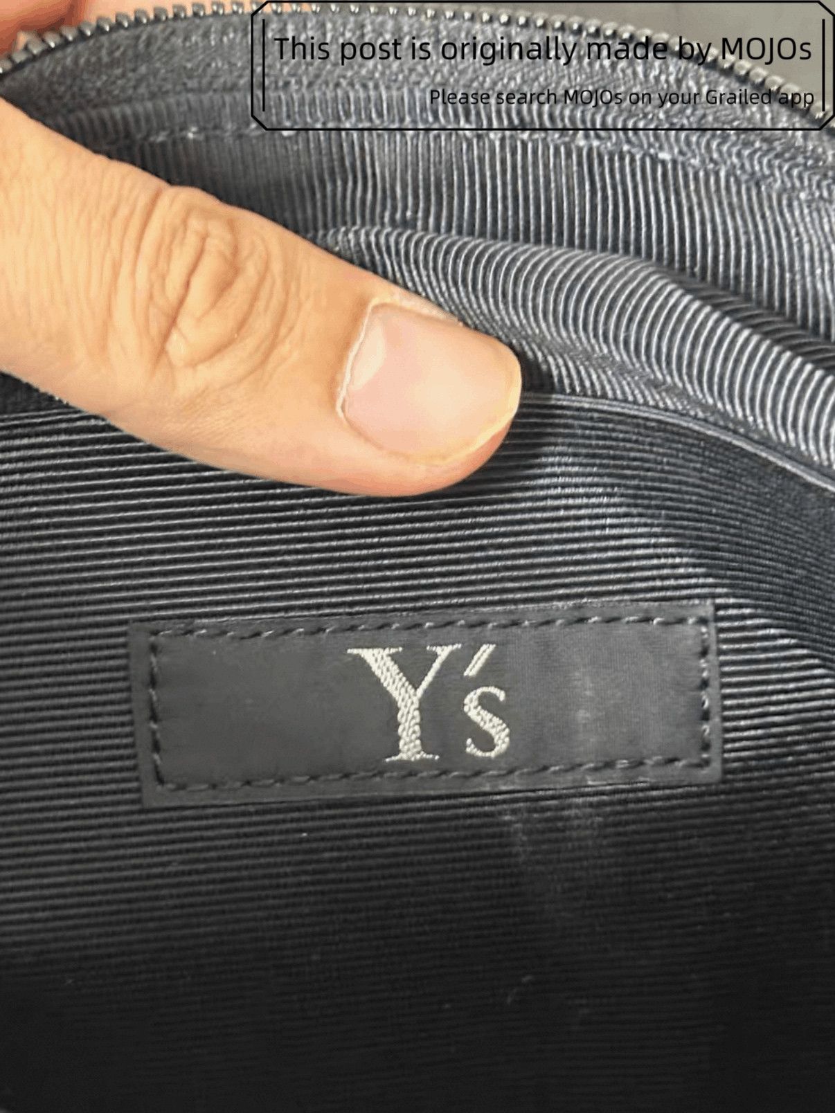 Yohji Yamamoto Yohji Yamamoto Y's Leather Hand Bag mojos229 Size ONE SIZE - 6 Thumbnail