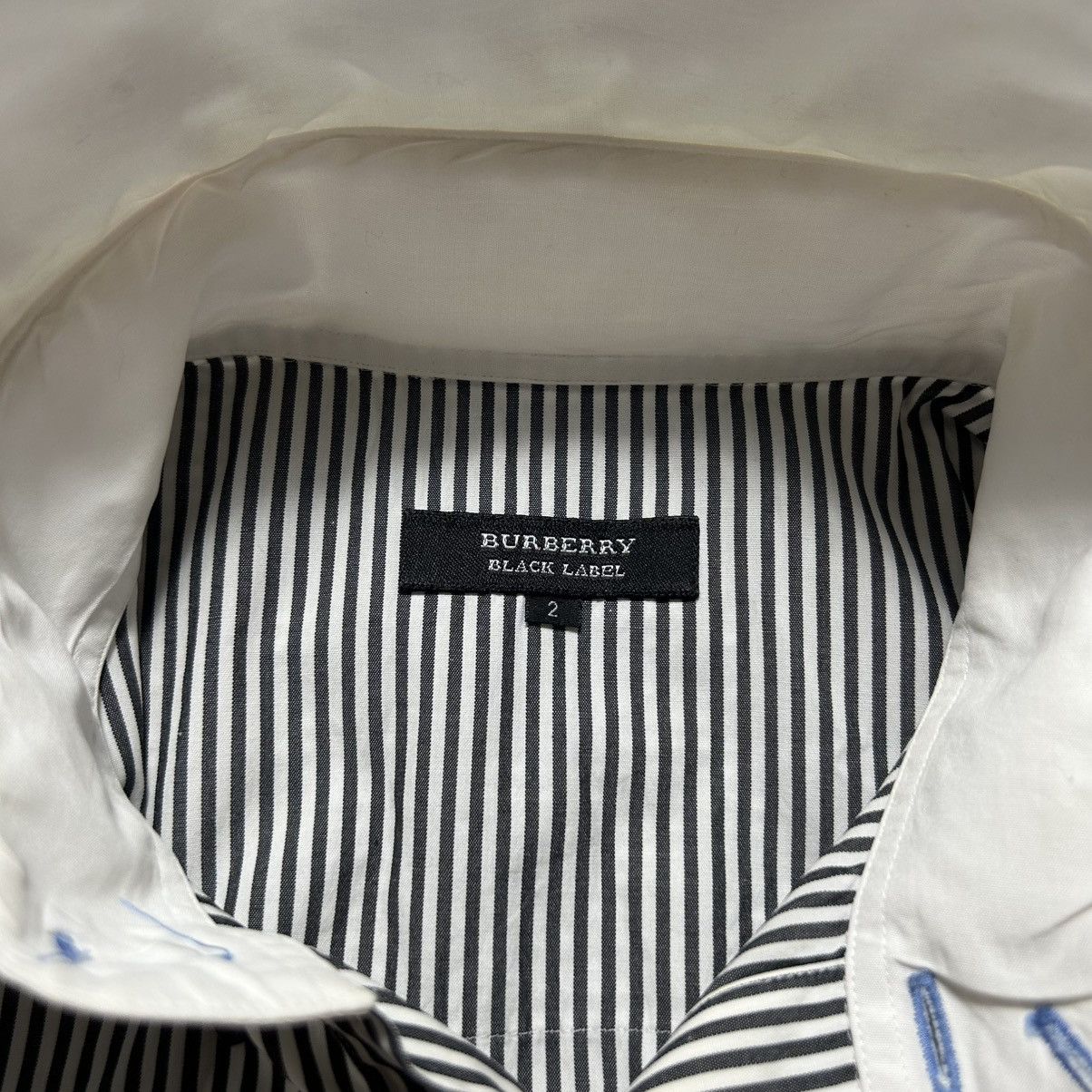 Burberry Burberry Black Label Logo Button Up Shirt Size M / US 6-8 / IT 42-44 - 9 Thumbnail