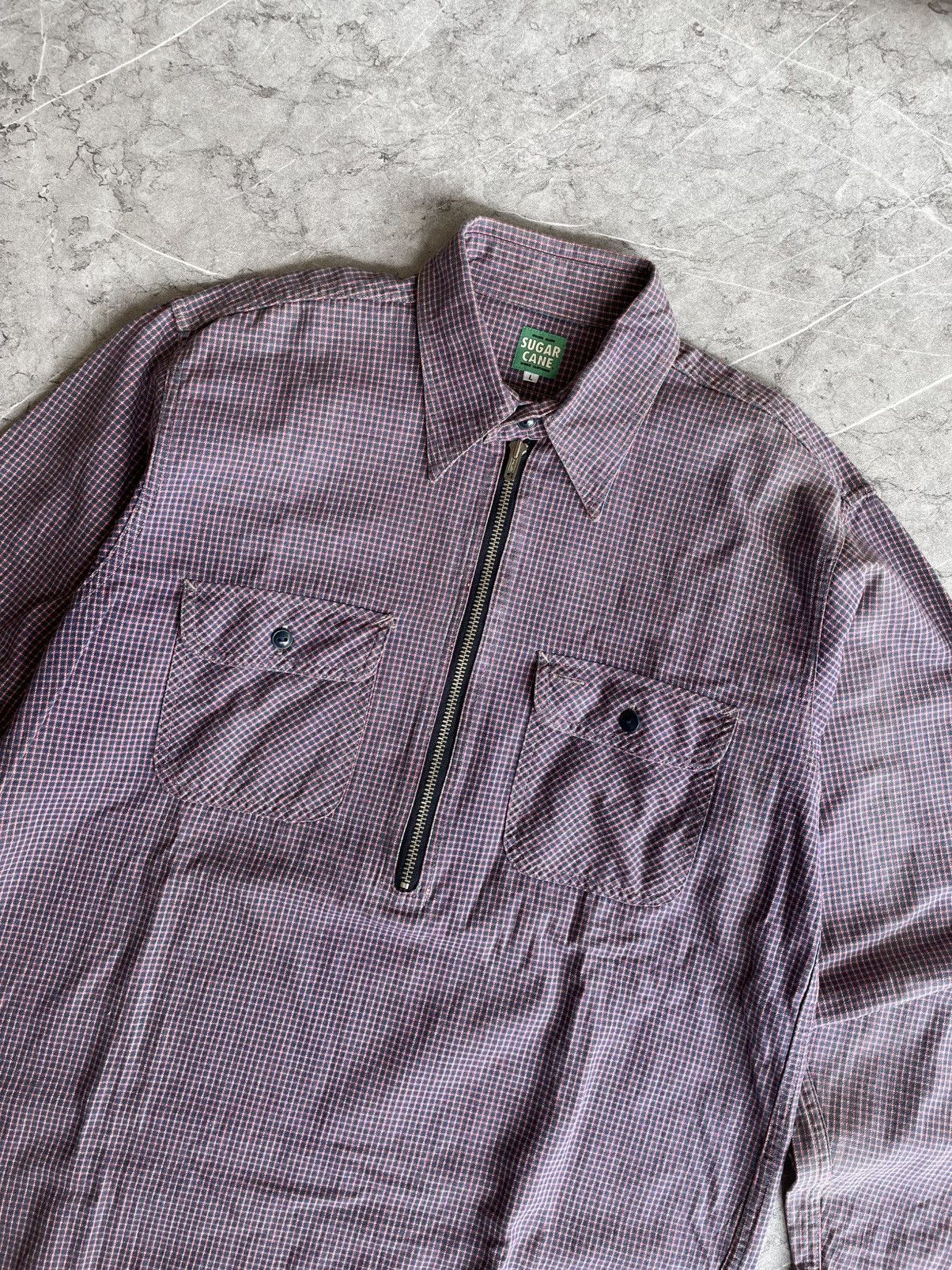 Sugar Cane Sugarcane Halfzip Shirt Size US XL / EU 56 / 4 - 2 Thumbnail
