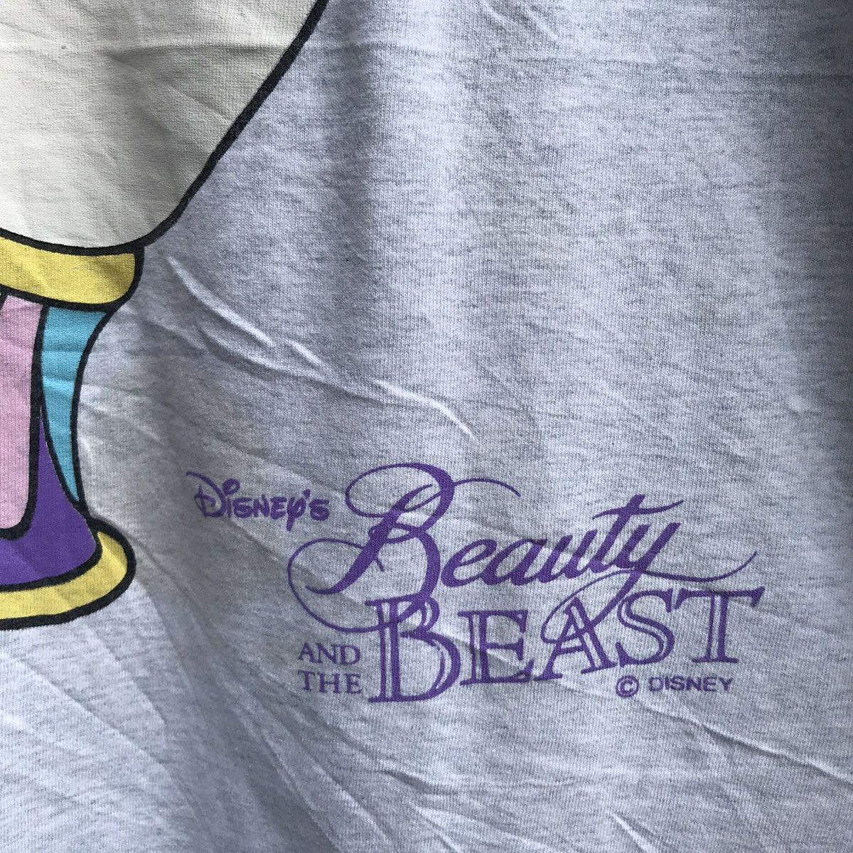 Disney Vintage rare 90s BEAUTY & THE BEAST movie disney Size US XL / EU 56 / 4 - 3 Thumbnail