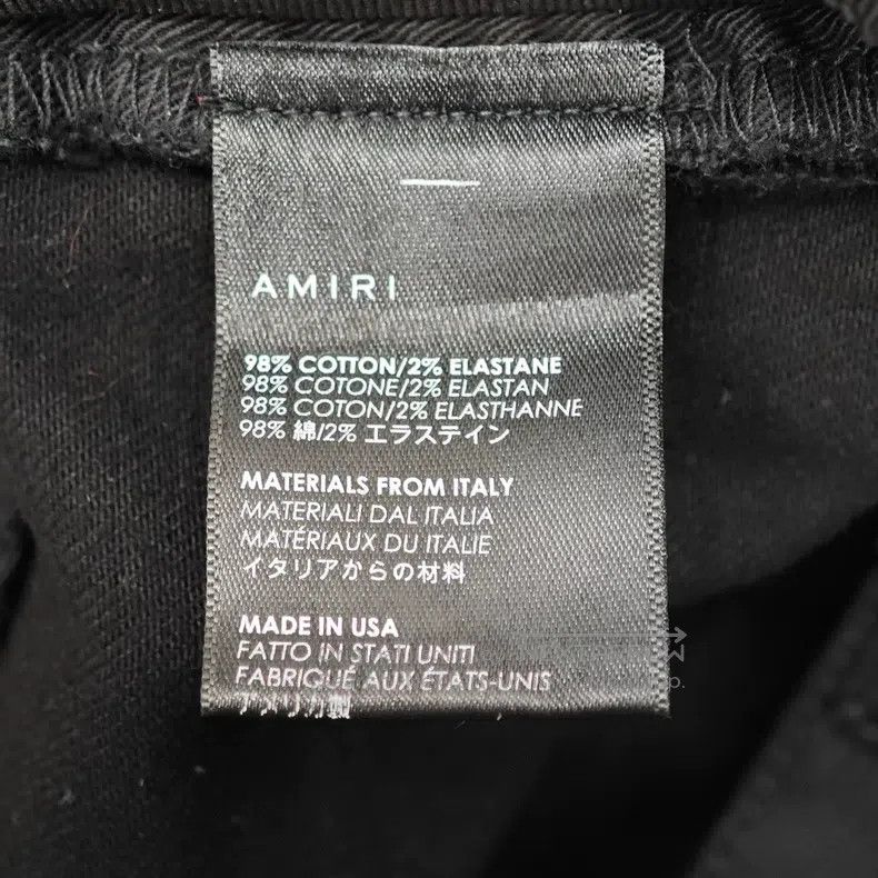 Amiri Amiri Size 34 Black jeans Size US 34 / EU 50 - 4 Thumbnail