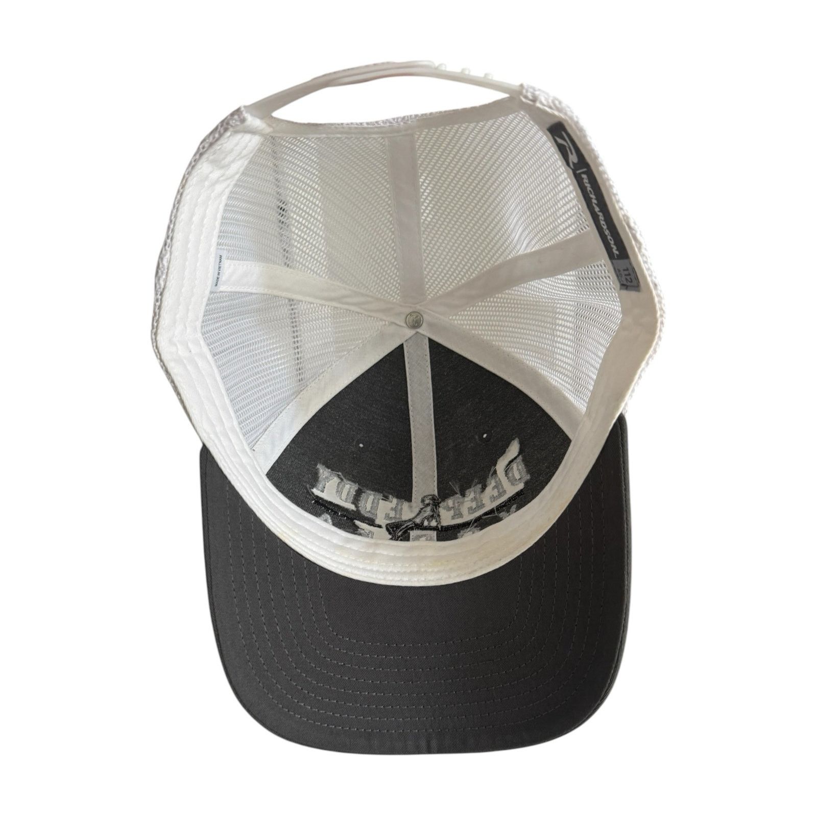 Richardson Deep Eddy Vodka Gray Adjustable SnapBack Baseball Hat Size ONE SIZE - 6 Thumbnail