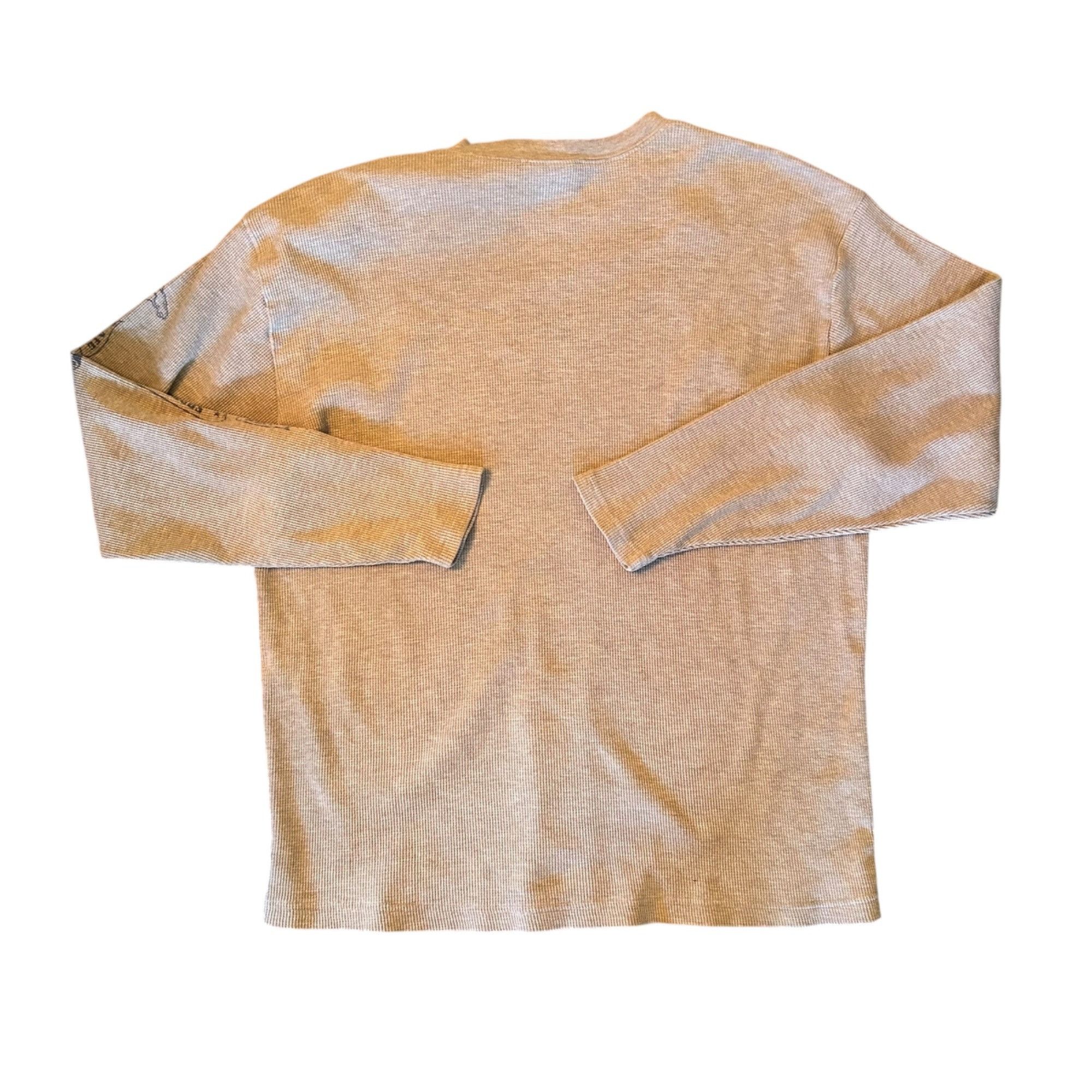 Reebok Vintage Reebok Denver Broncos Waffle Knit Thermal Shirt 2XL Size US XXL / EU 58 / 5 - 6 Thumbnail