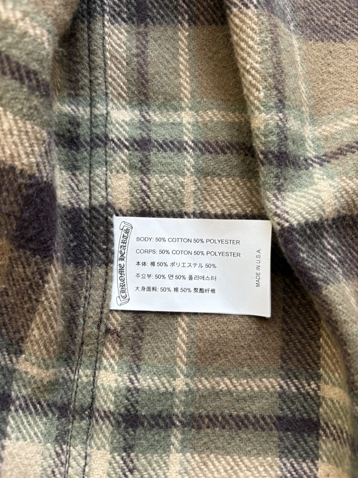 Chrome Hearts Chrome Hearts Workdog Flannel Size US XL / EU 56 / 4 - 7 Thumbnail