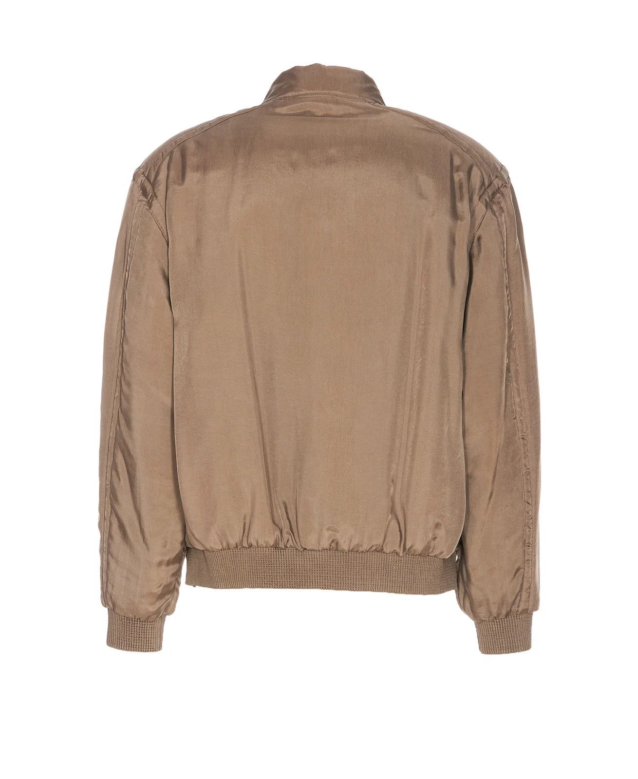Yves Saint Laurent size L (50) - Saint Laurent Zp-Up Teddy Satin Bomber Jacket Size US L / EU 52-54 / 3 - 2 Thumbnail