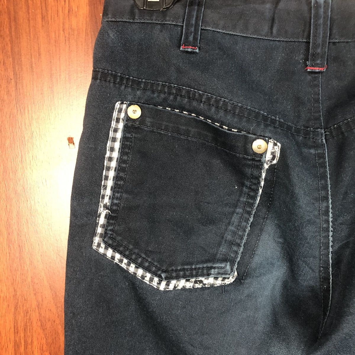 Japanese Brand × Seditionaries × Vintage Grangesta Standard punk ripped Dark Blue Pants #7476 Size 30" / US 8 / IT 44 - 13 Thumbnail