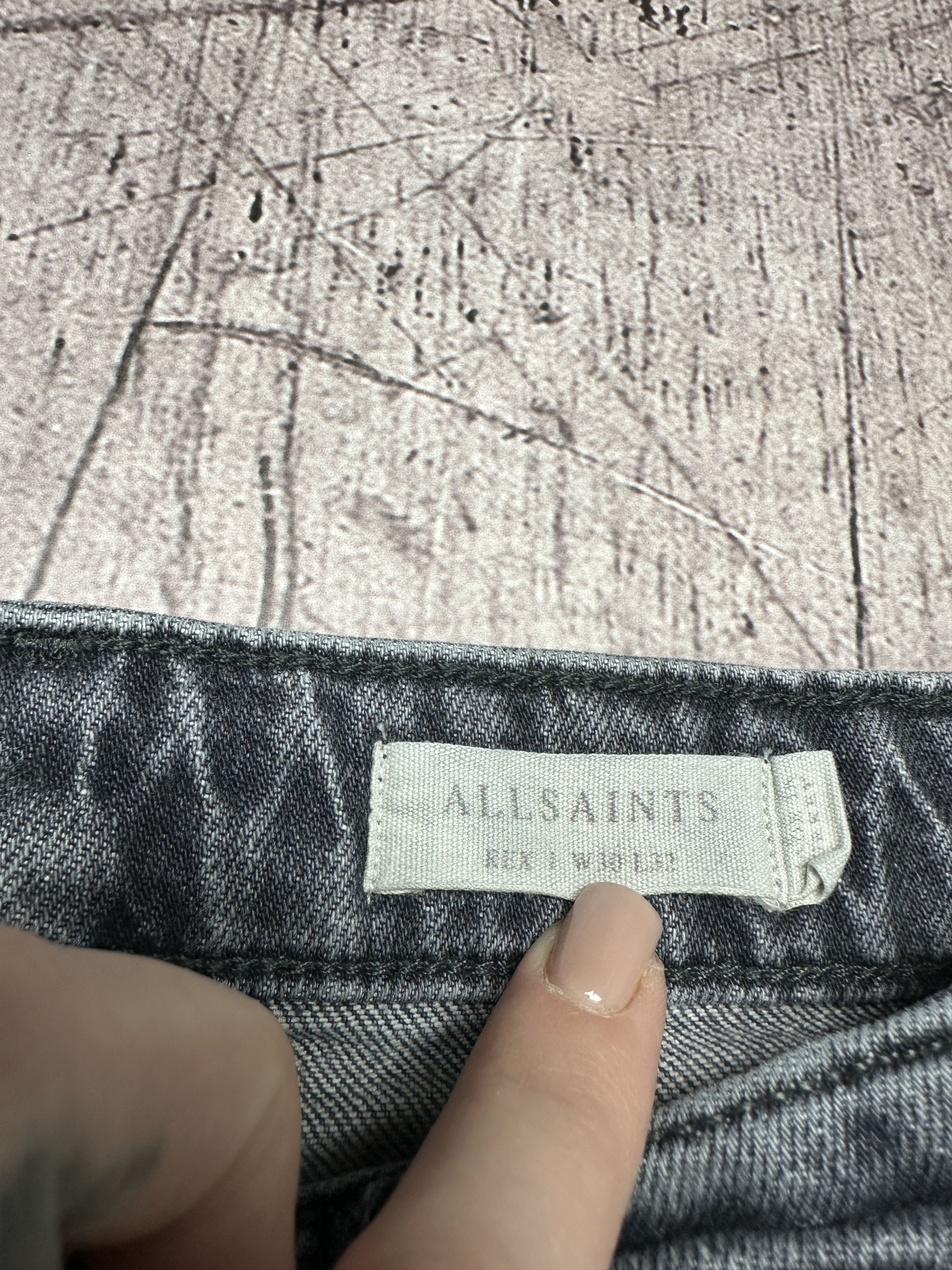 Allsaints Allsaints Vintage Mens Rex Denim Pants Jeans Size US 30 / EU 46 - 4 Thumbnail