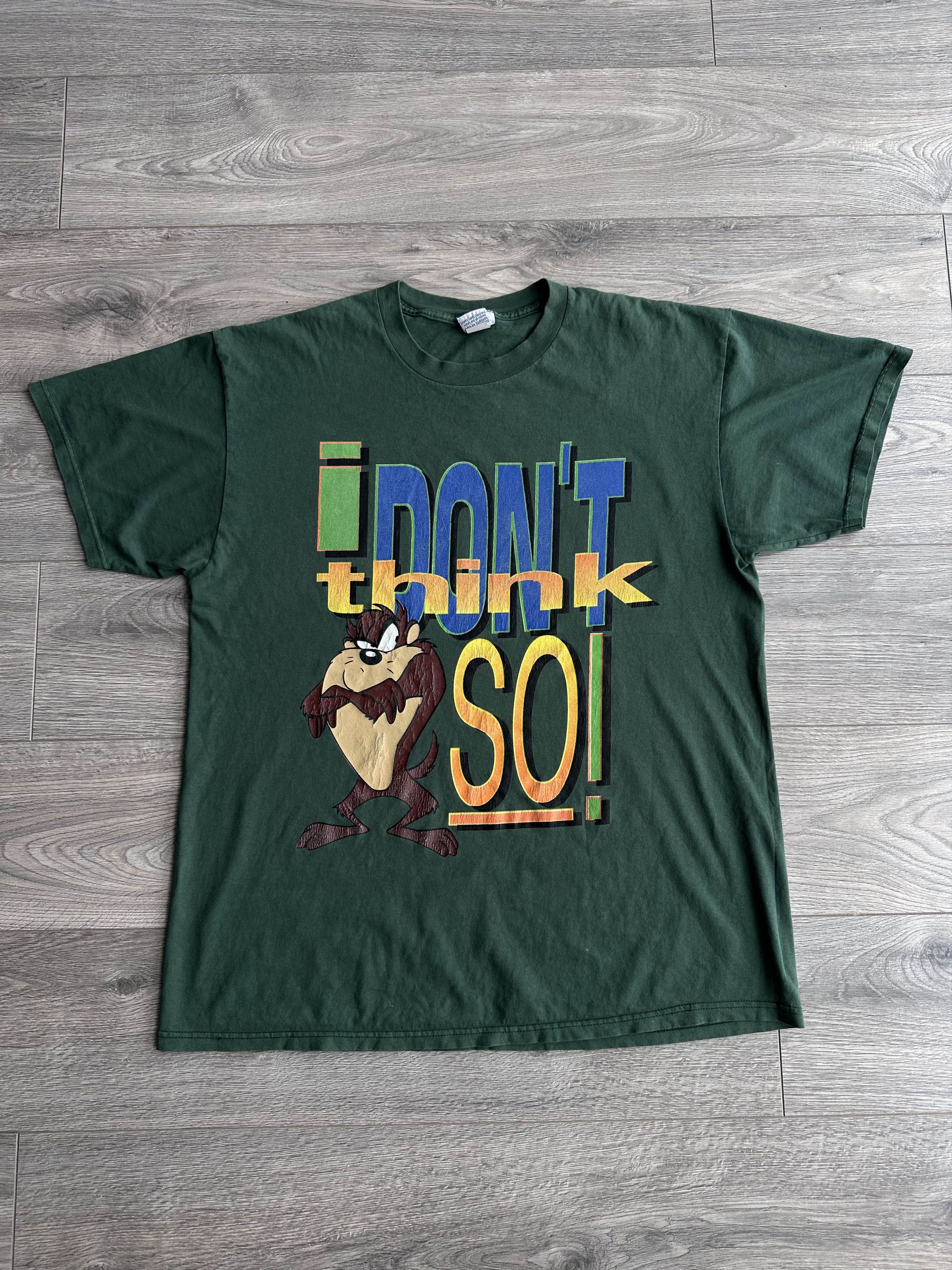 Vintage × Warner Bros Warner Bros Vintage t shirt Taz Size US L / EU 52-54 / 3 - 1 Thumbnail