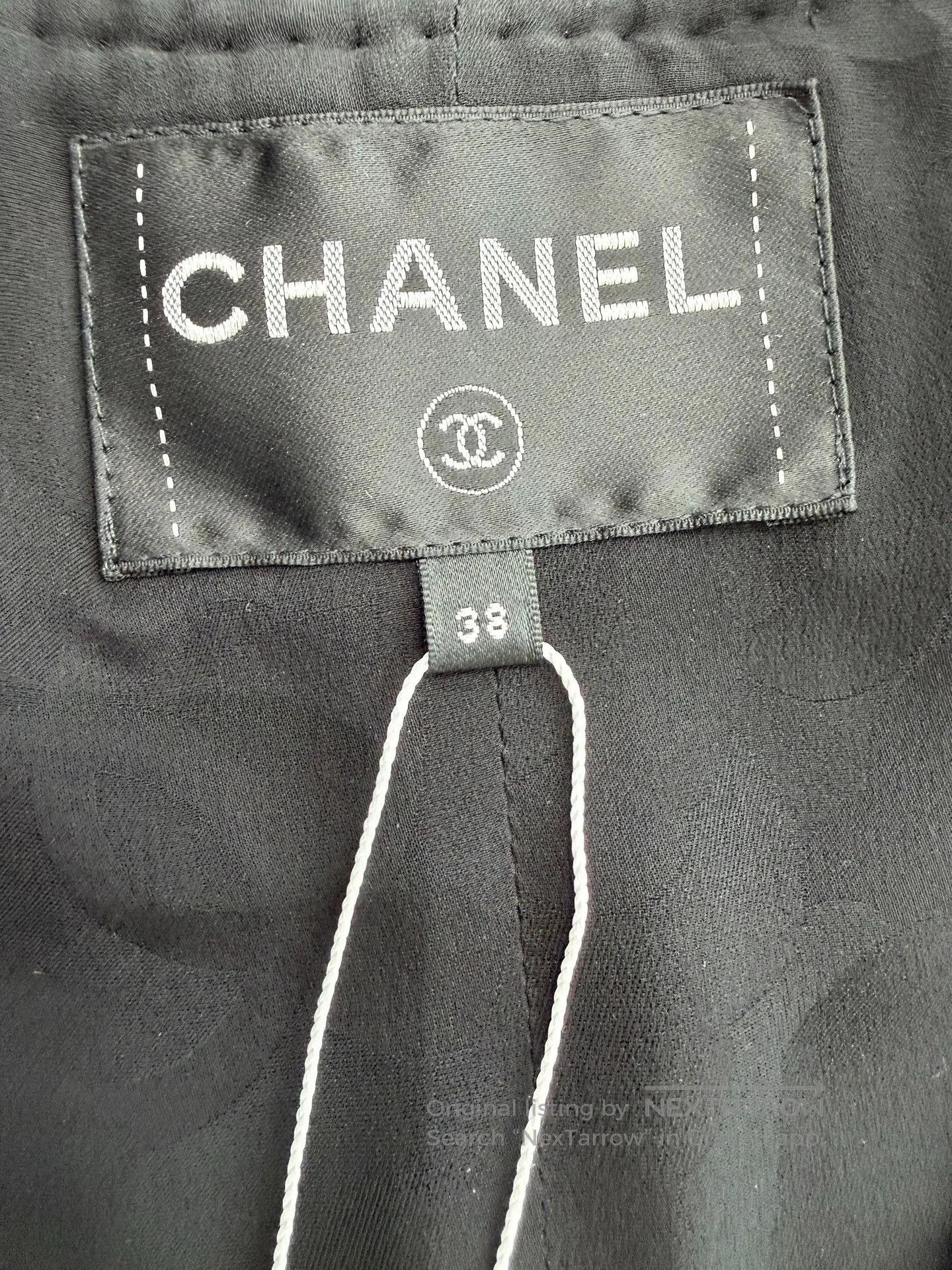 Chanel Chanel Black Gold Button Four Pocket Coat. Size S / US 4 / IT 40 - 4 Thumbnail