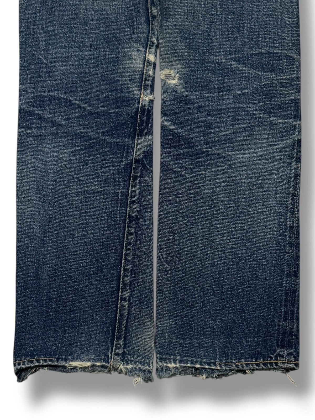 Denime Vintage 90s Denime Lot 221 Japanese Selvedge Denim Jeans W27 Size US 27 - 7 Thumbnail