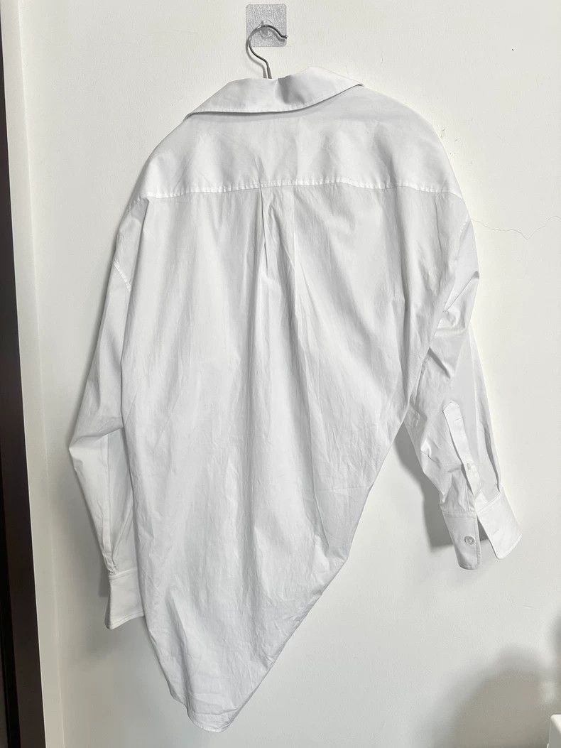 Alexander Wang Alexander Wang Asymmetric Off-Shoulder Shirt- Size XS / US 0-2 / IT 36-38 - 4 Thumbnail