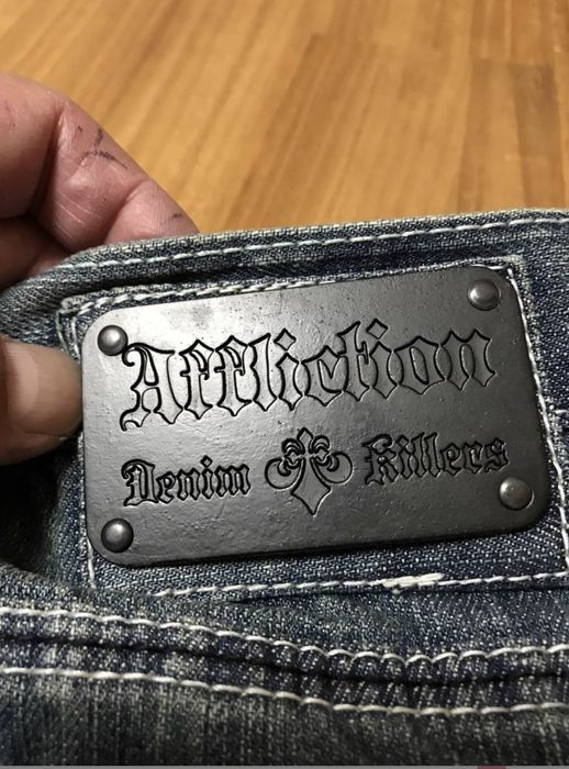 Vintage Grim reaper denim | Grailed