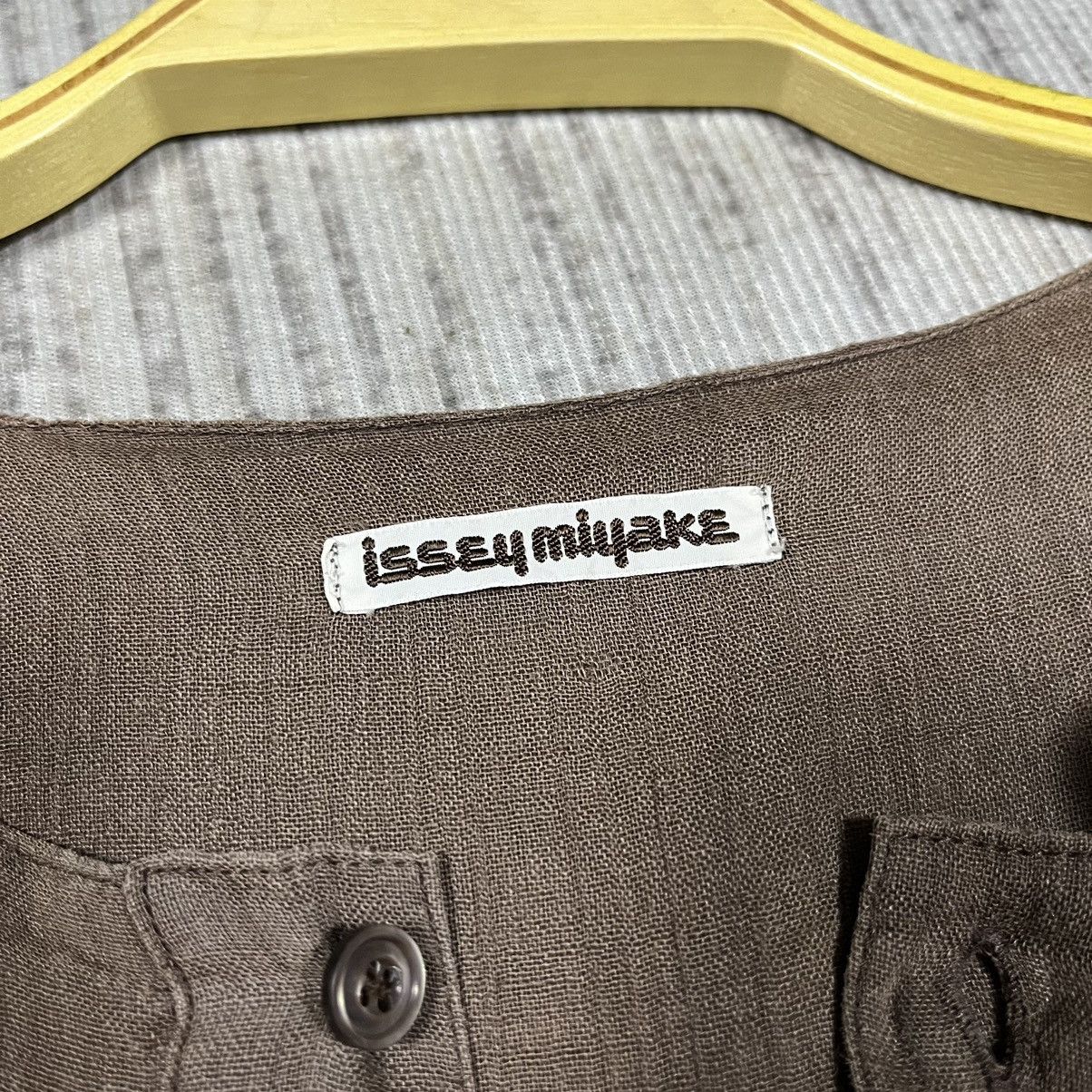 Issey Miyake Vintage 70s ISSEY MIYAKE PLEATS Shirt button Size US S / EU 44-46 / 1 - 13 Thumbnail