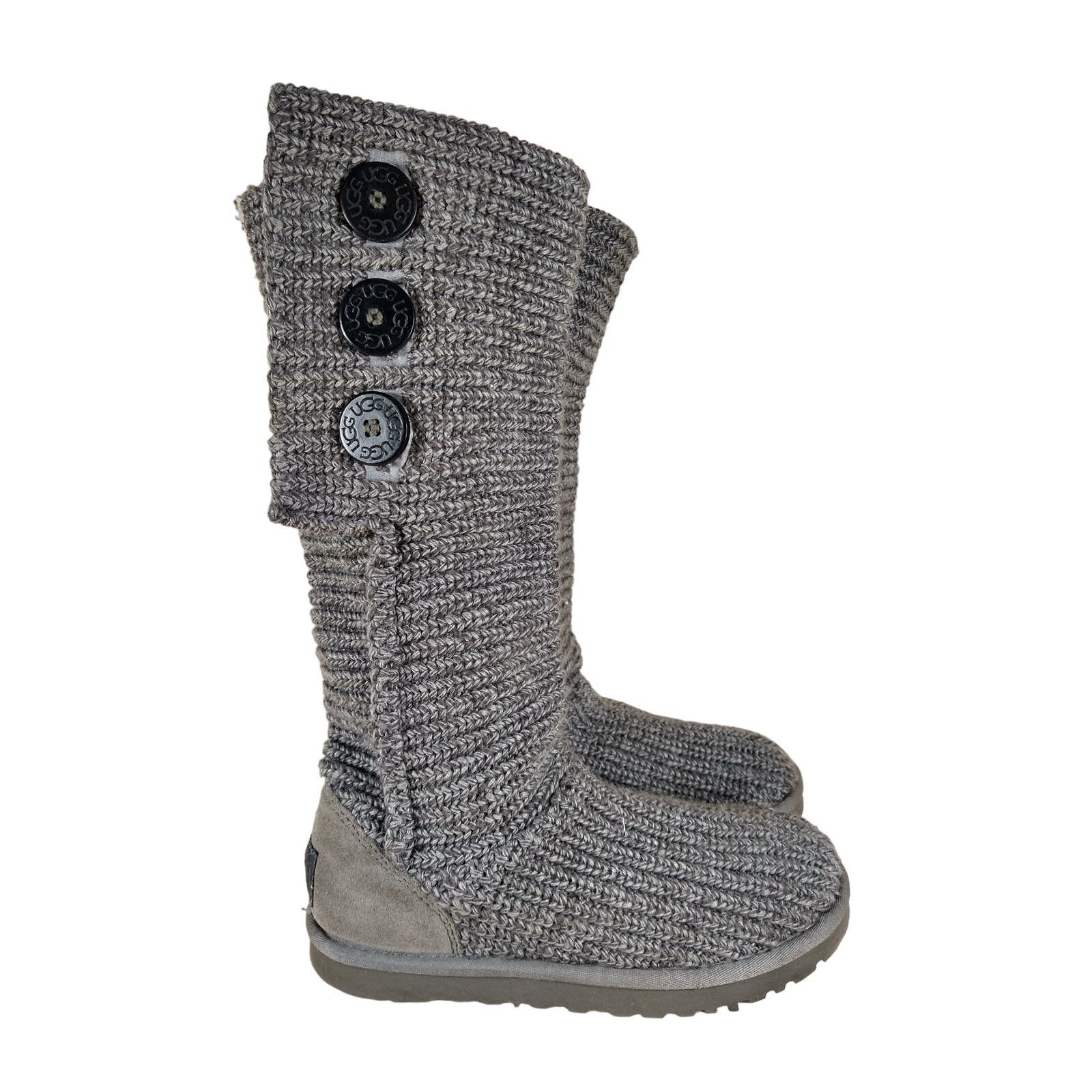 Ugg UGG Australia - Classic Cardy - Boots - Gray - Women's - 6 Size US 6 / IT 36 - 1 Thumbnail