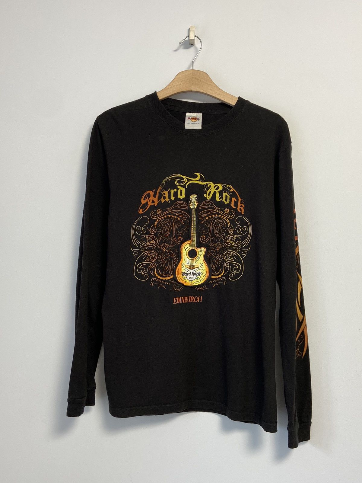 Hard Rock Cafe Hard rock Edinburgh long sleeve Size US S / EU 44-46 / 1 - 1 Thumbnail