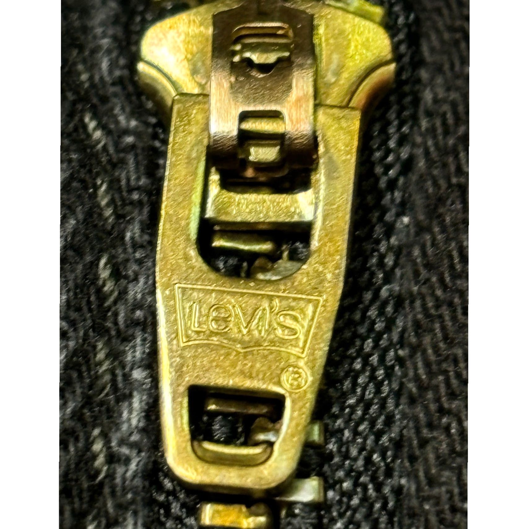 Levi's VINTAGE Levi's 94 Baggy Jeans Black 31x29 Mens Baggy 31 Black Denim Lightning Graphic Painted Relaxed Fit Jeans Size US 31 - 3 Thumbnail