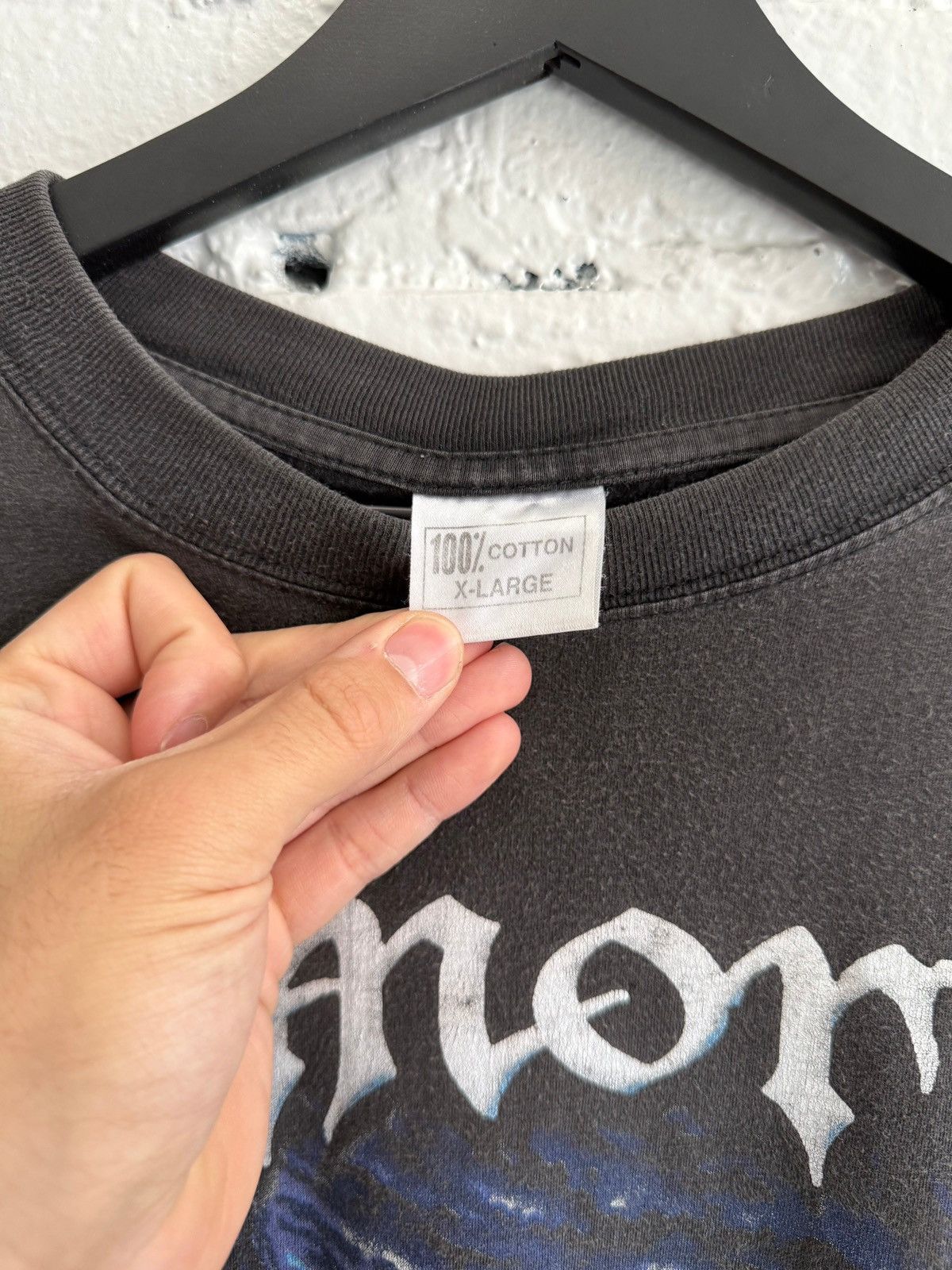Vintage 1990s IMMORTAL ‘AT THE HEART OF WINTER’ L/S TEE Size US XL / EU 56 / 4 - 6 Thumbnail