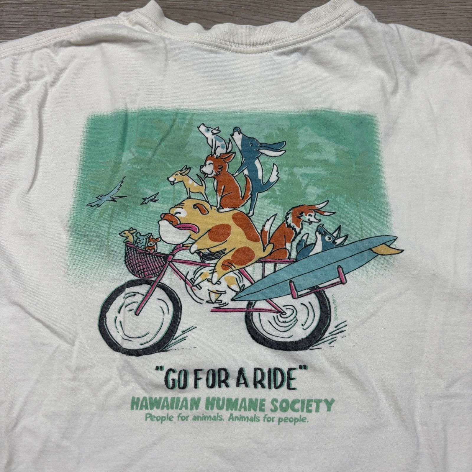Other Crazy Shirts Go For a Ride Hawaiian Humane Society Shirt Med Size US M / EU 48-50 / 2 - 3 Thumbnail