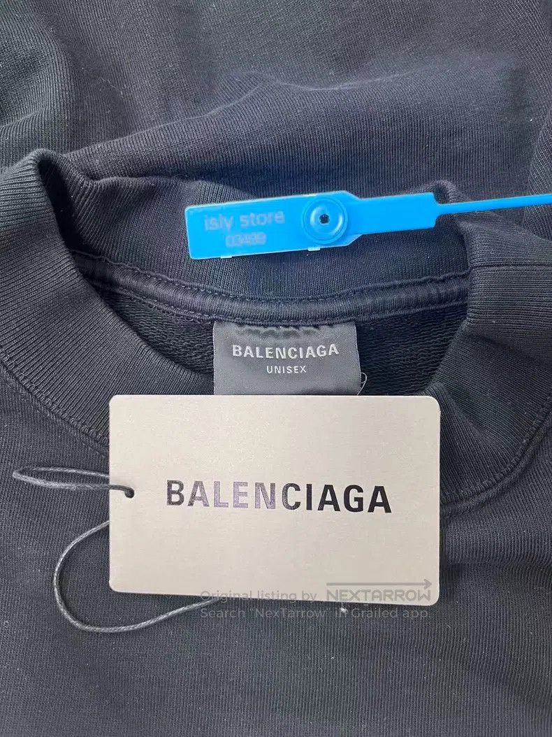 Balenciaga Balenciaga Alphabet Print Casual Hooded Long Sleeve Sweats Size US L / EU 52-54 / 3 - 5 Thumbnail