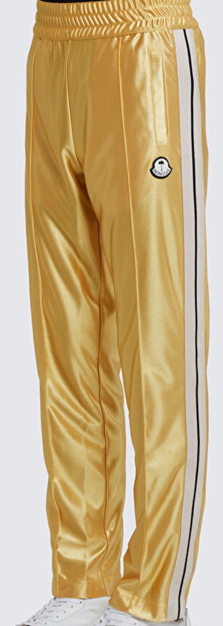 Moncler × Palm Angels Moncler x Palm Angels | Women | Track Pants | Gold - Gold / Size 26" / US 2 / IT 38 - 17 Thumbnail