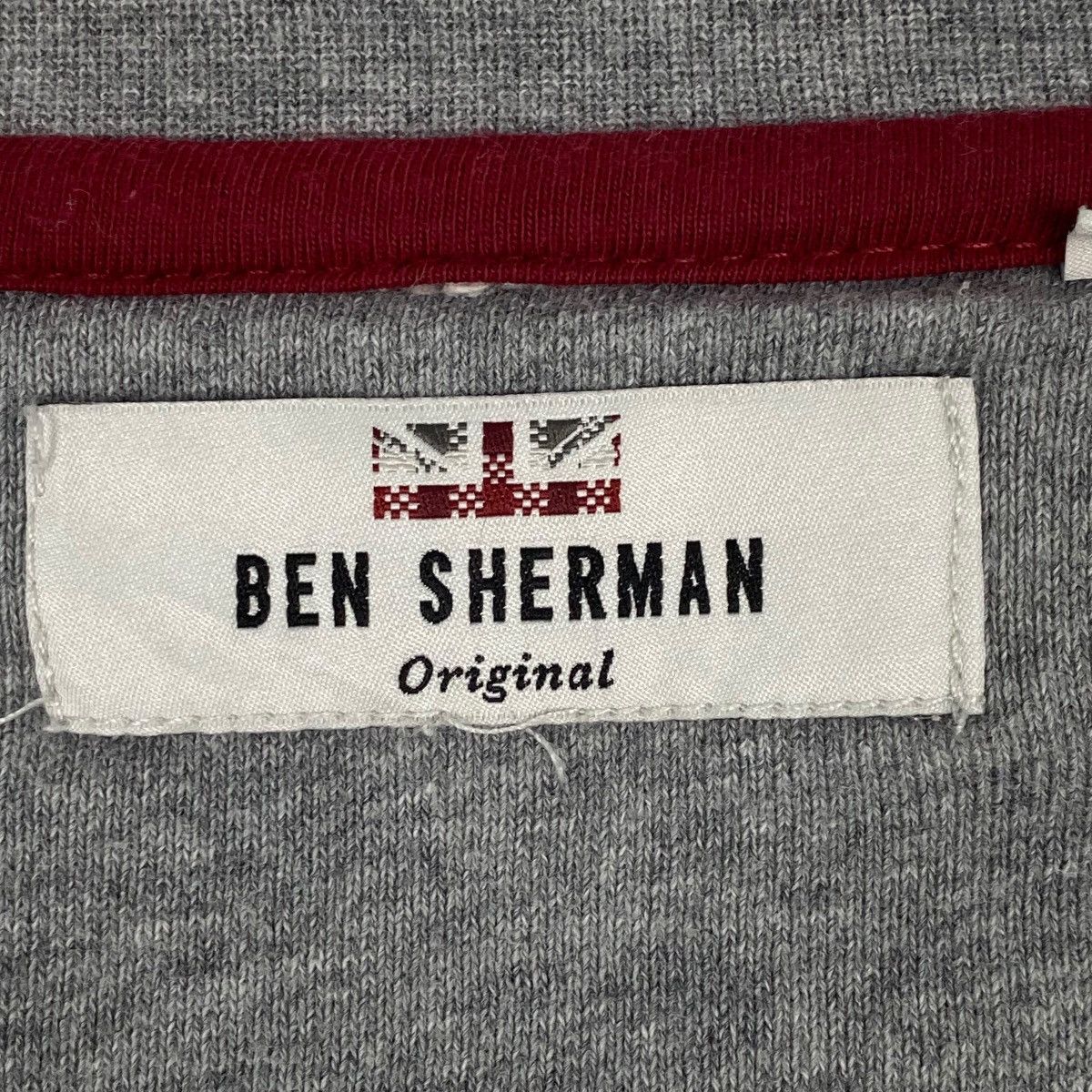 Vintage Vintage Ben Sherman Sweatshirt Crewneck Grey Pullover Size M Size US M / EU 48-50 / 2 - 7 Thumbnail