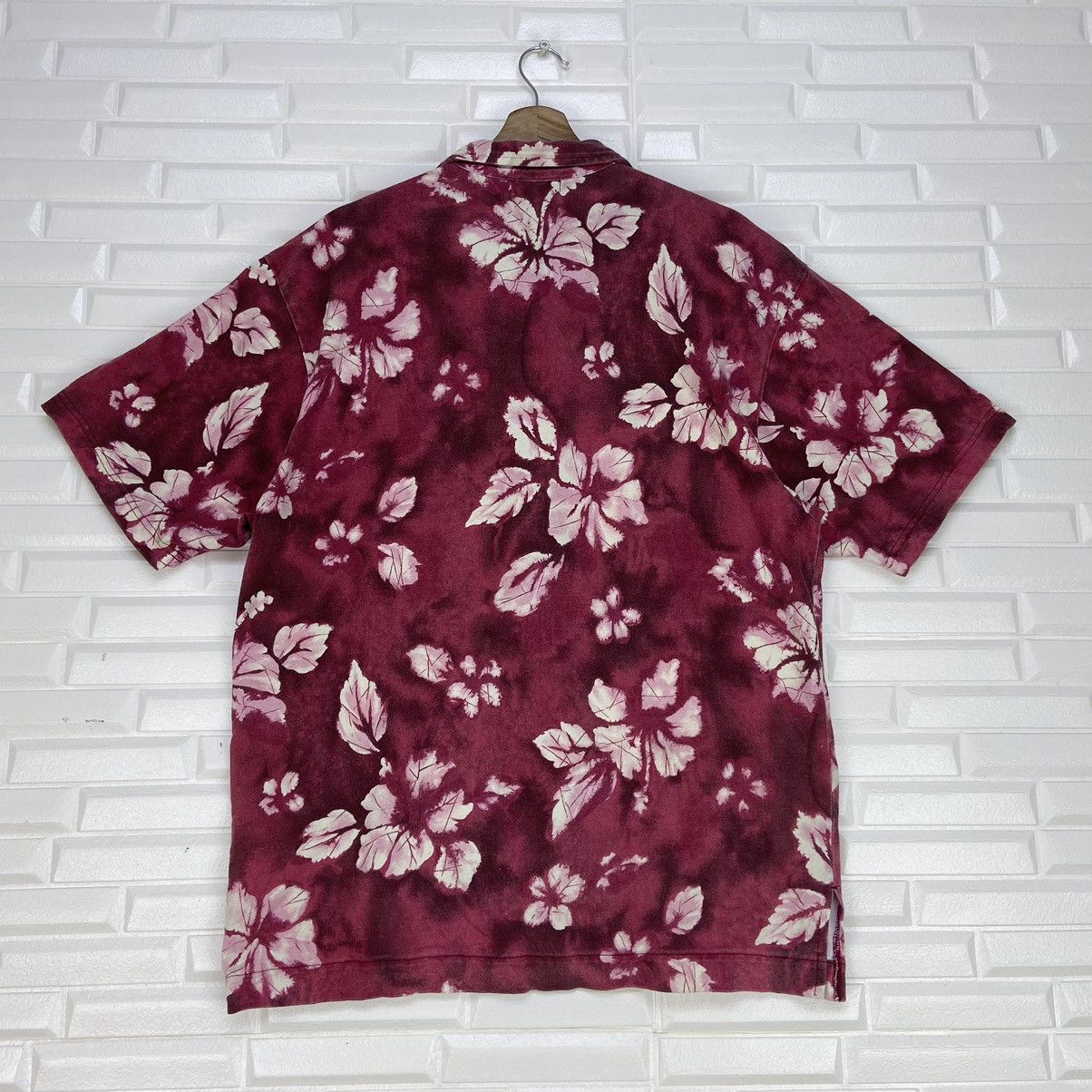 Art Comes First × Helly Hansen Helly Hansen Hawaiian Hibiscus Full Print Shirt Button Down Size US M / EU 48-50 / 2 - 2 Thumbnail
