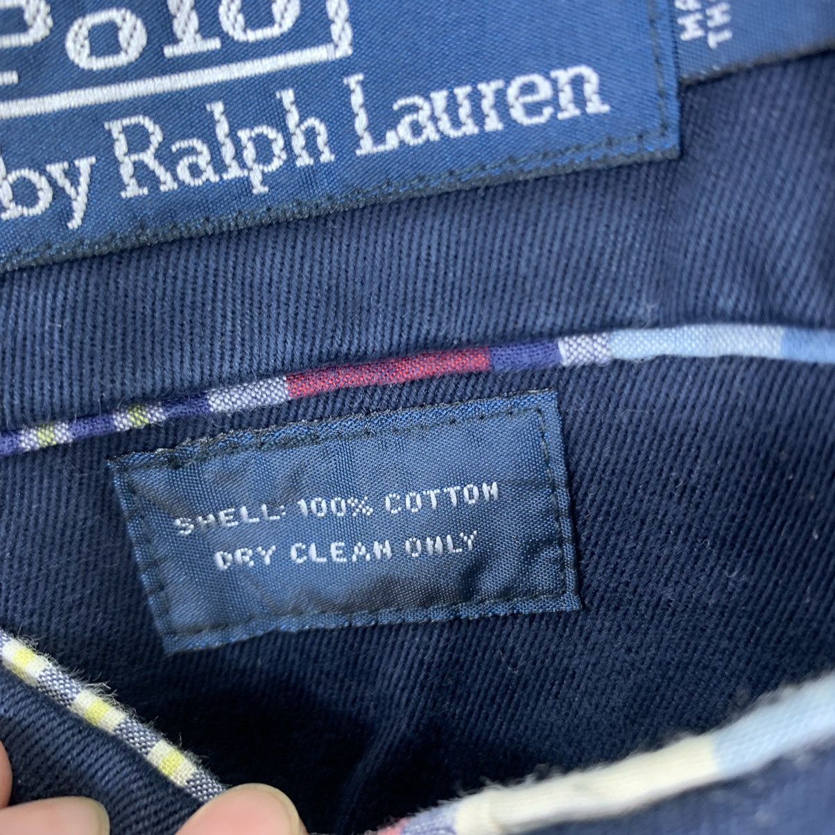 Polo Ralph Lauren × Ralph Lauren × Vintage Vintage Polo Ralph Lauren Cotton Blazer Jacket Size US S / EU 44-46 / 1 - 7 Thumbnail