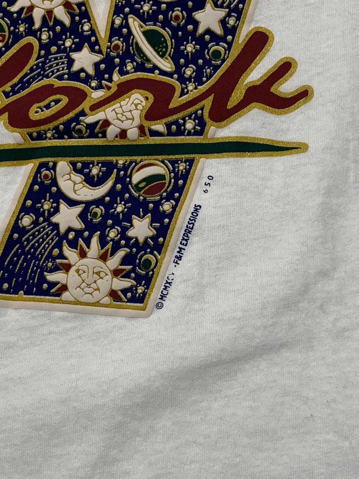 Vintage Vintage 90s NewYork 1995 tee big logo one stitch size L Size US L / EU 52-54 / 3 - 6 Thumbnail