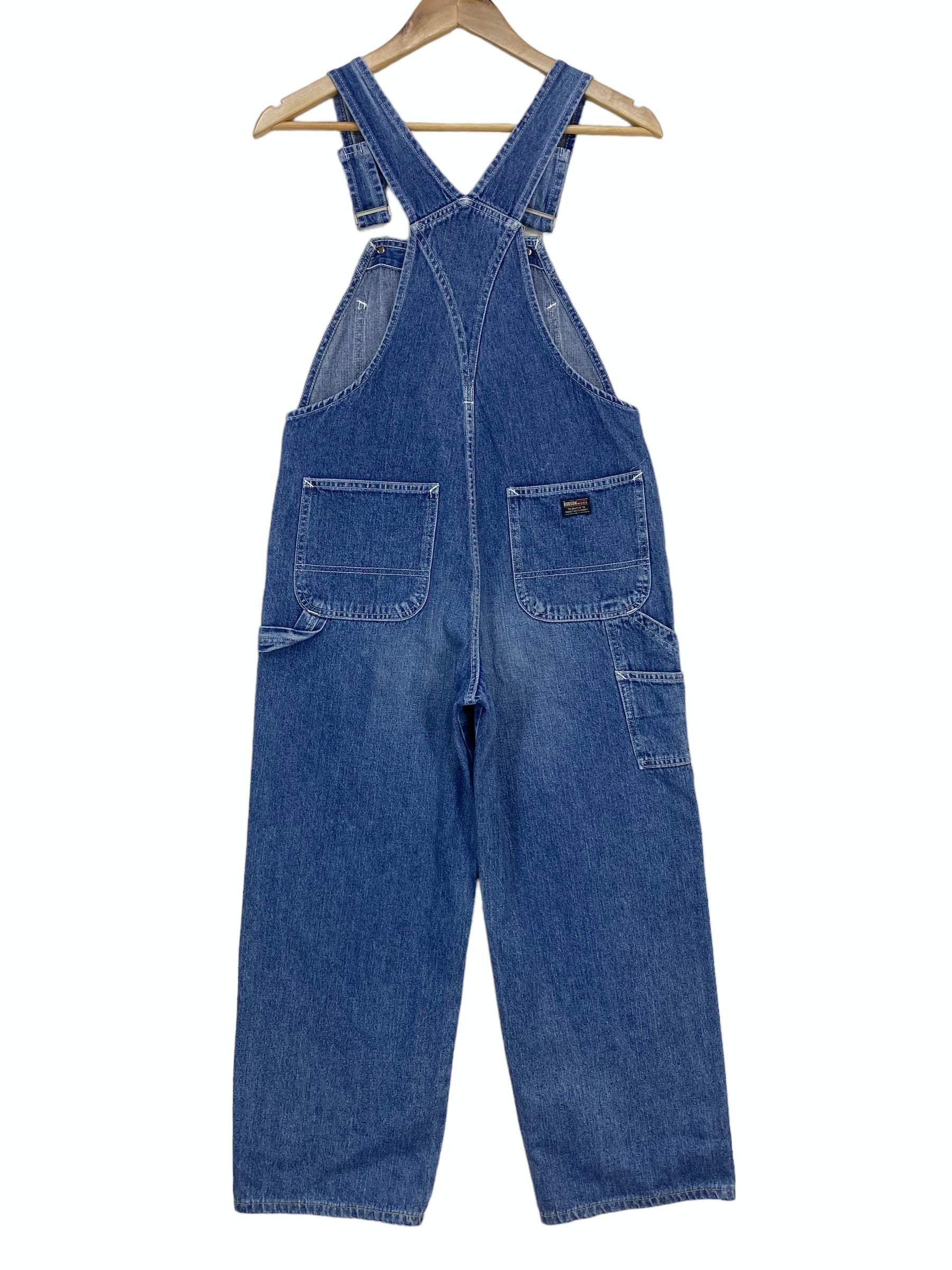 image of Bobson Carpenter Bib Overalls in Blue, Men's (Size 32)