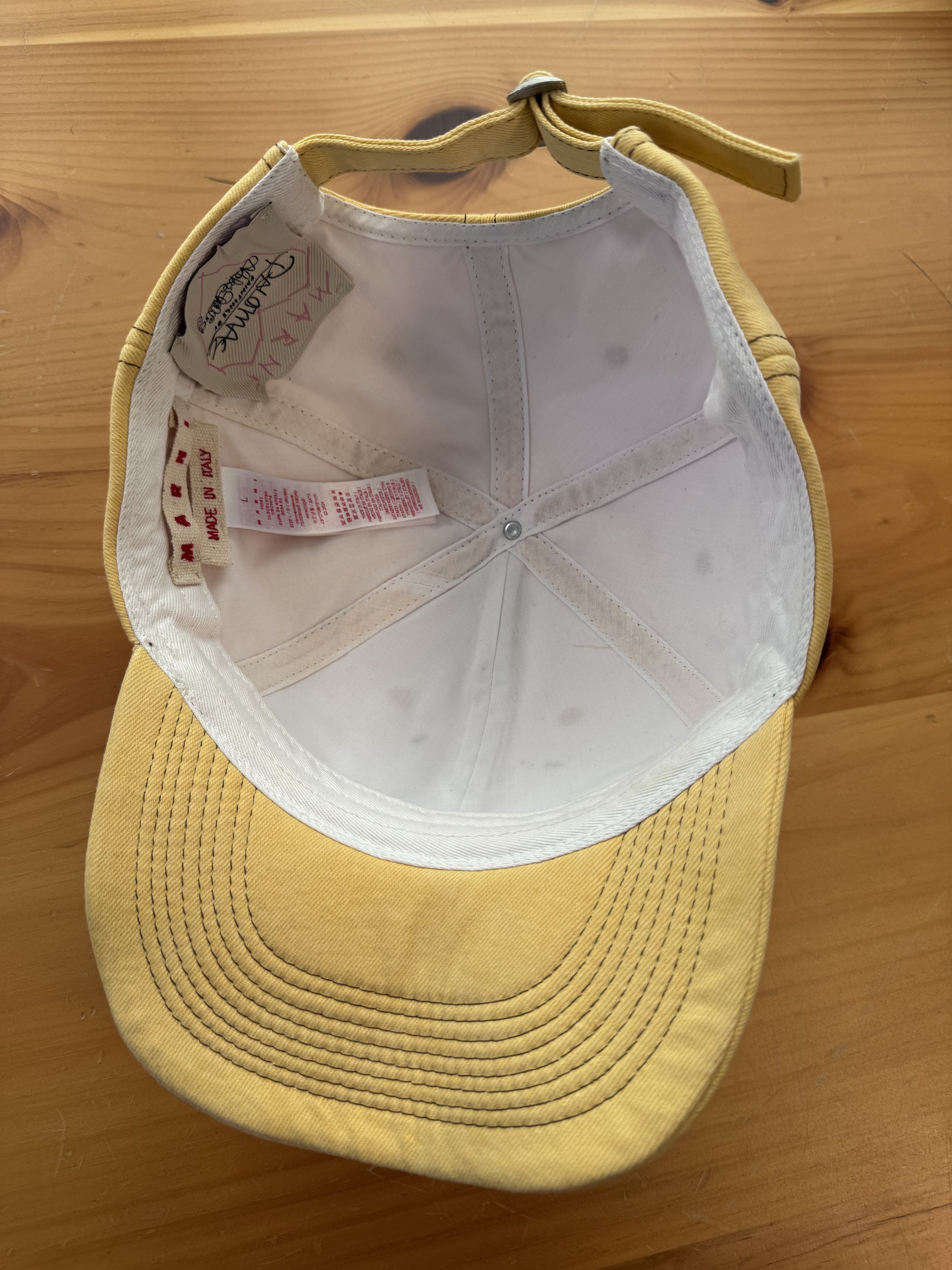 Marni Marni Malleable Wetal Wire Brim Hat cap Snapback Size ONE SIZE - 11 Thumbnail