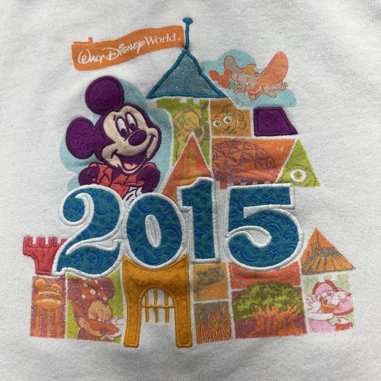 Disney Disney Parks 1X Full Zip Fleece Hoodie Walt Disney World Size XL / US 12-14 / IT 48-50 - 9 Thumbnail