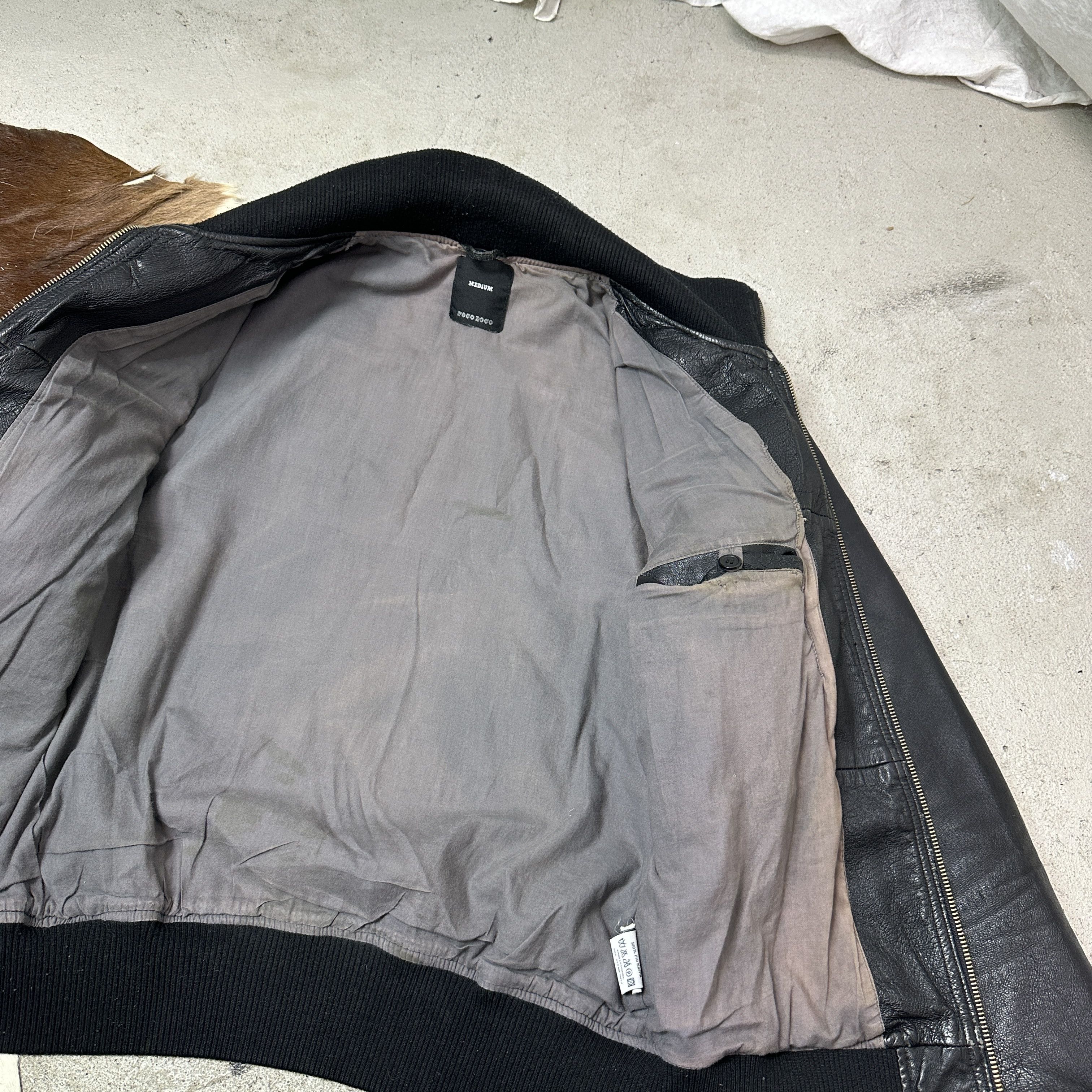 Vintage Vintage Leather Moto Racing Biker Grunge Oversize Jacket Y2K Size US M / EU 48-50 / 2 - 4 Thumbnail