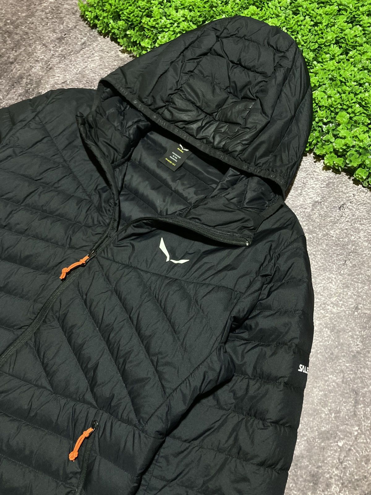 SALEWA Brenta Down Hooded Jacket Black Alpine Outdoor