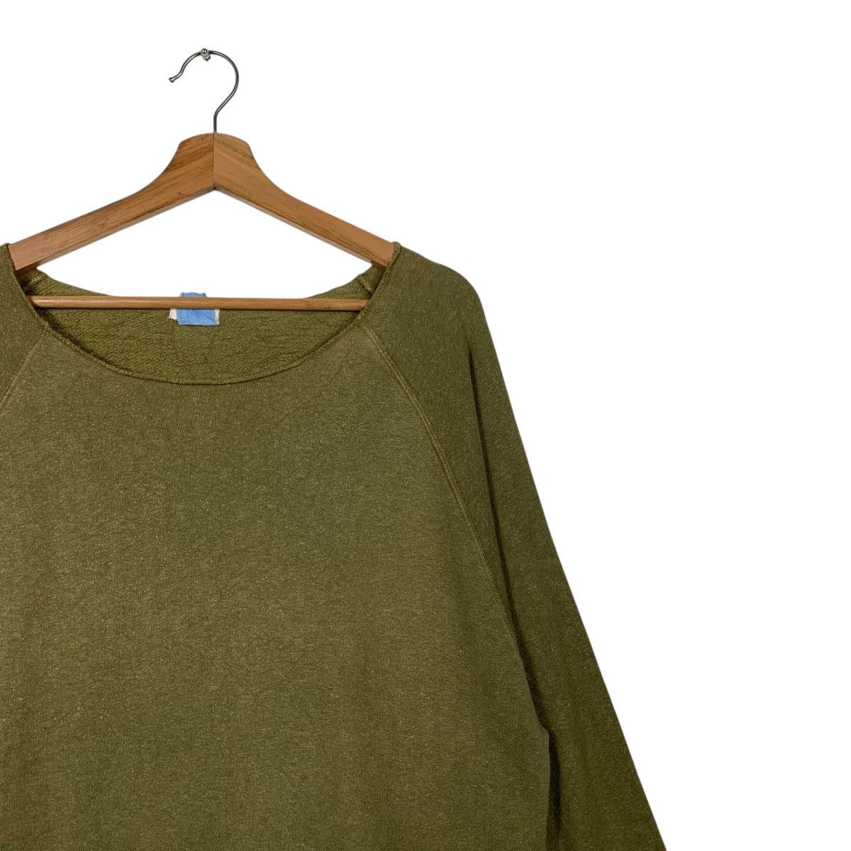 Beams Plus BEAMS Made in Usa Hemp Cotton Olive Green Sweater #1780-C79 Size US L / EU 52-54 / 3 - 5 Thumbnail