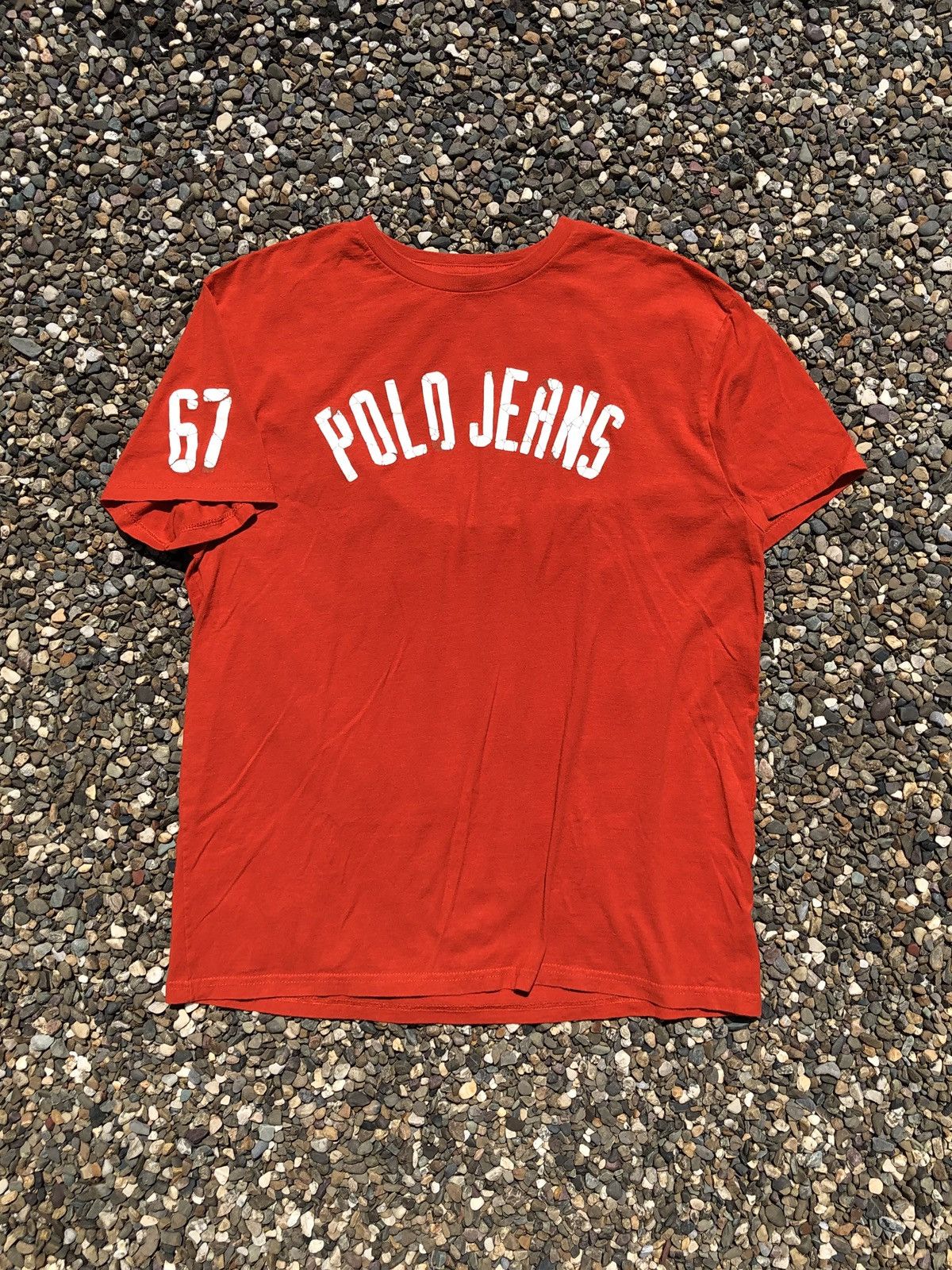 Polo Ralph Lauren Vintage y2k Polo Jeans Co Ralph Lauren Spellout Logo T-Shirt Size US M / EU 48-50 / 2 - 1 Thumbnail