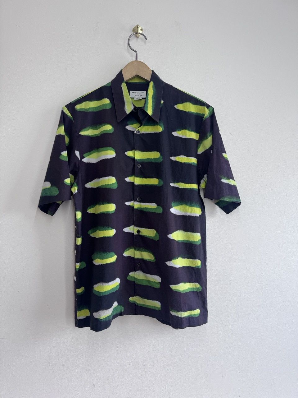 Dries Van Noten Dries Van Noten Len Lye SS21 Print Shirt Size 48