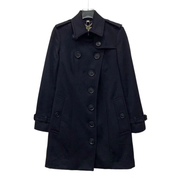 Burberry Burberry Black Cashmere Long Coat Size US XS / EU 42 / 0 - 1 Thumbnail