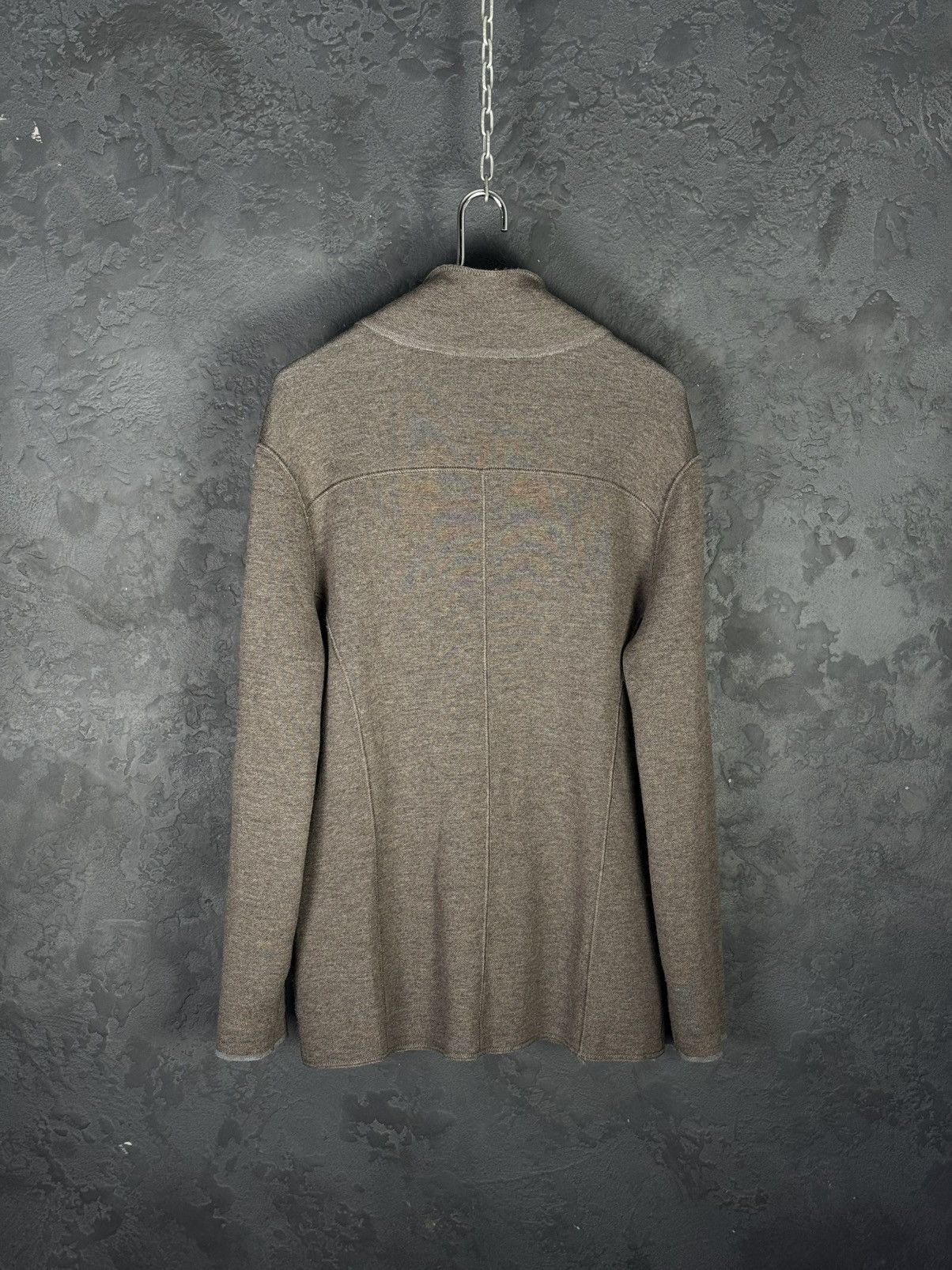 Maurizio Baldassari Maurizio Baldassari Reversible Knit Wool Swacket Size US M / EU 48-50 / 2 - 10 Thumbnail