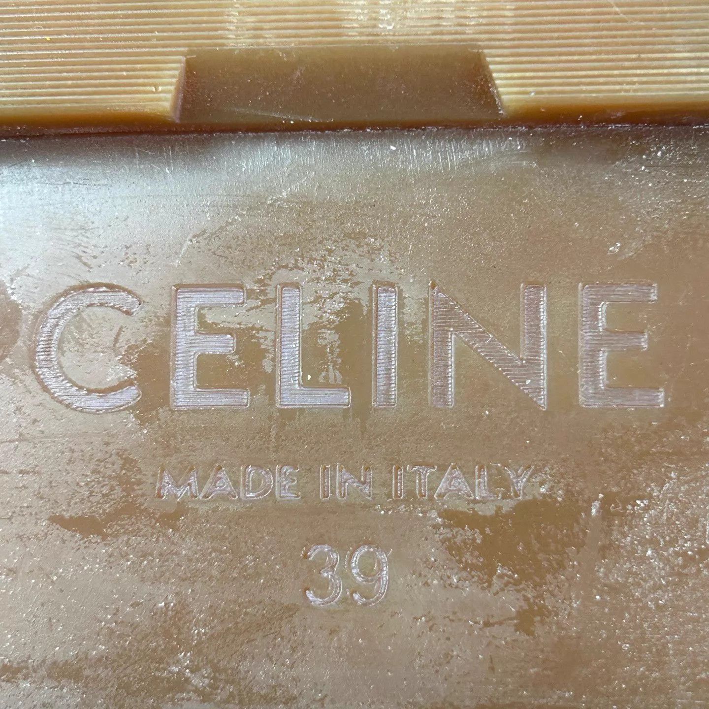 Celine Celine Brown Platform Sandals 39 Size US 8.5 / IT 38.5 - 7 Thumbnail