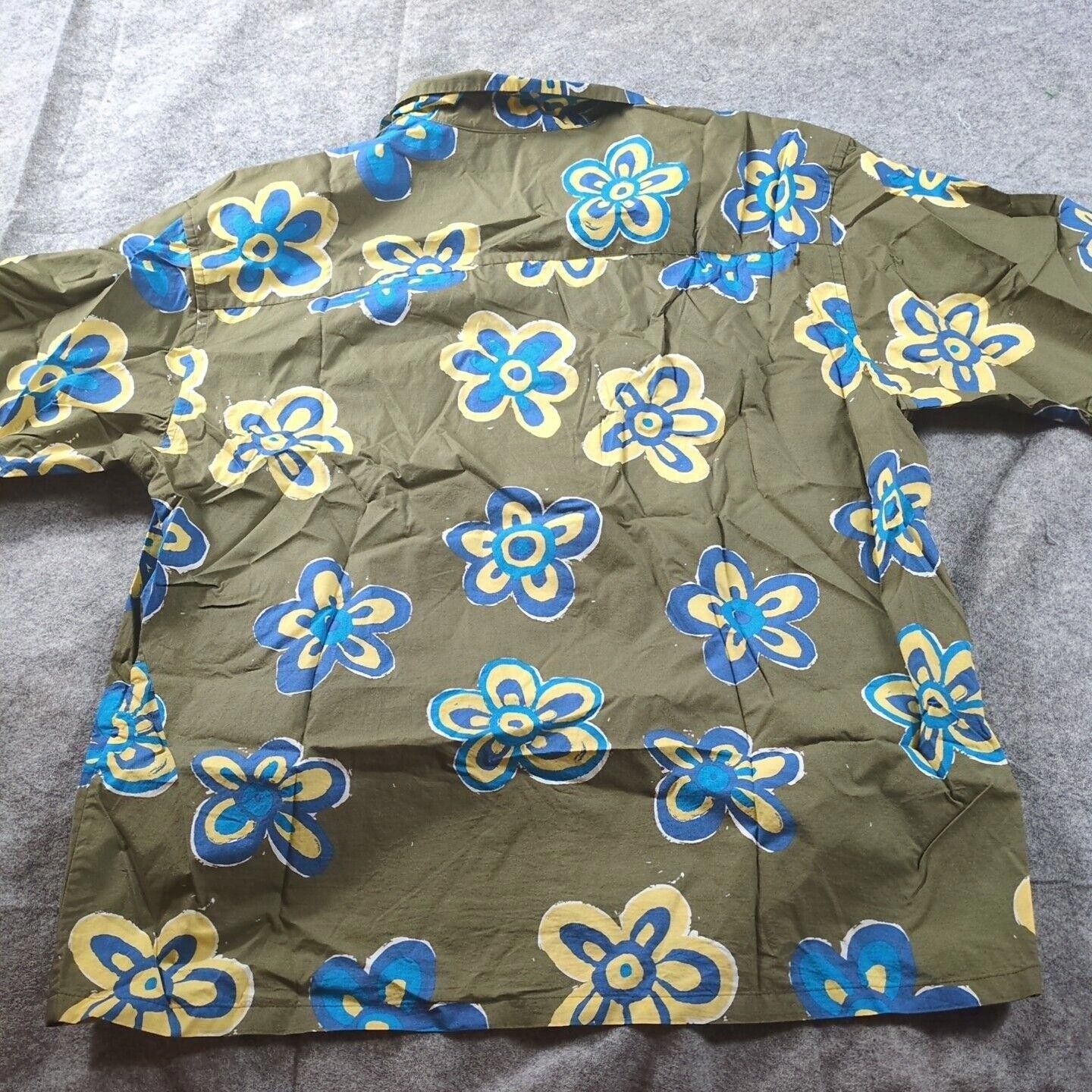Marni × Uniqlo MARNI x UNIQLO Oversize Floral Short Sleeve Camp Shirt Men L Size US XL / EU 56 / 4 - 6 Thumbnail