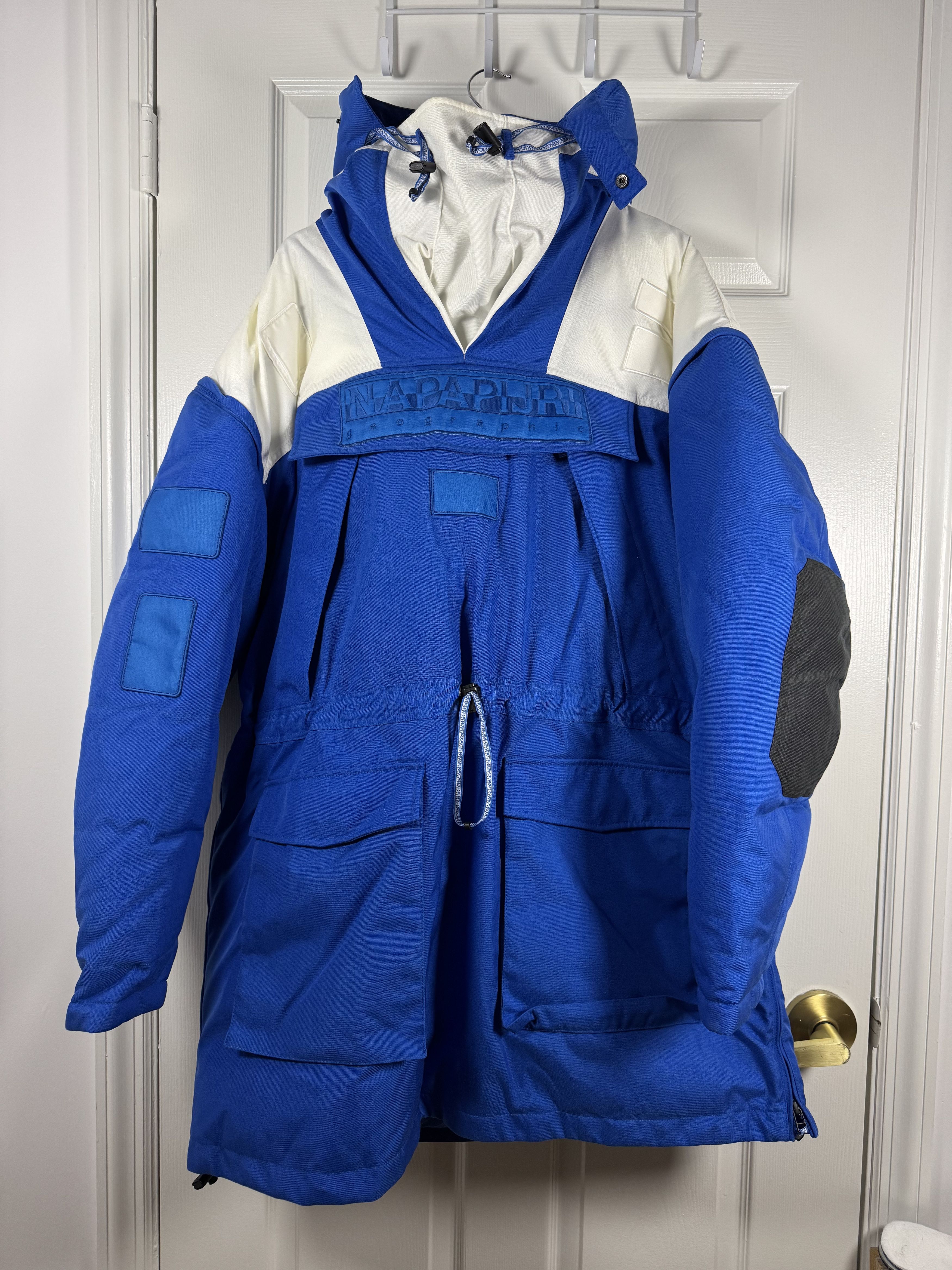 Martine Rose × Napapijri FW17 SKIDOO Down Anorak Oversized Blue L Size US L / EU 52-54 / 3 - 3 Thumbnail