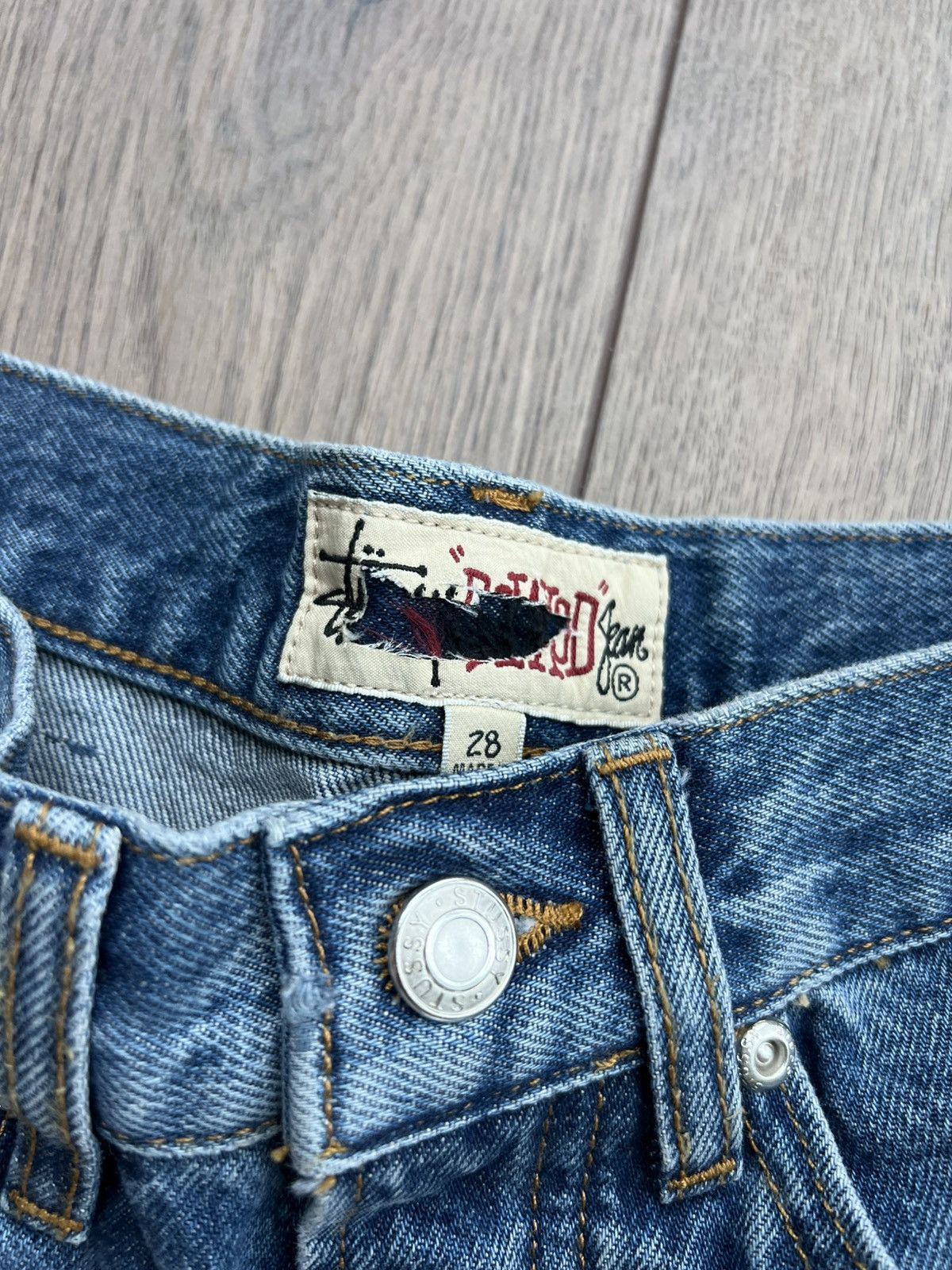 Stussy Stussy Relaxed Denim Jean 28 Medium Blue Size US 28 / EU 44 - 3 Thumbnail