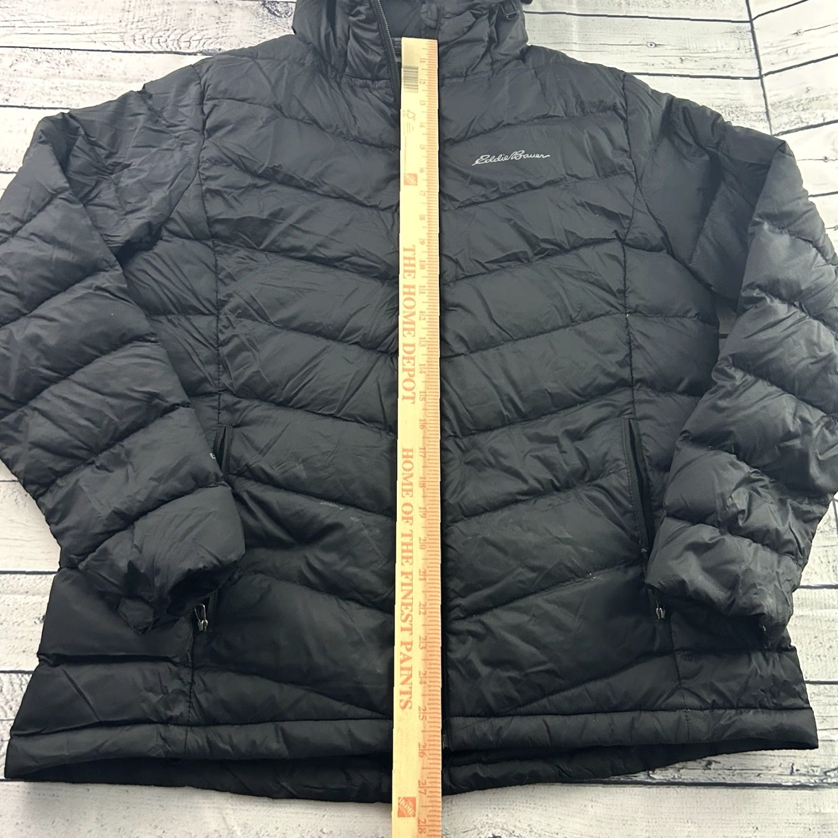 Eddie Bauer Eddie Bauer EB650 Puffy Down Jacket Women's XL Black Size XL / US 12-14 / IT 48-50 - 5 Thumbnail