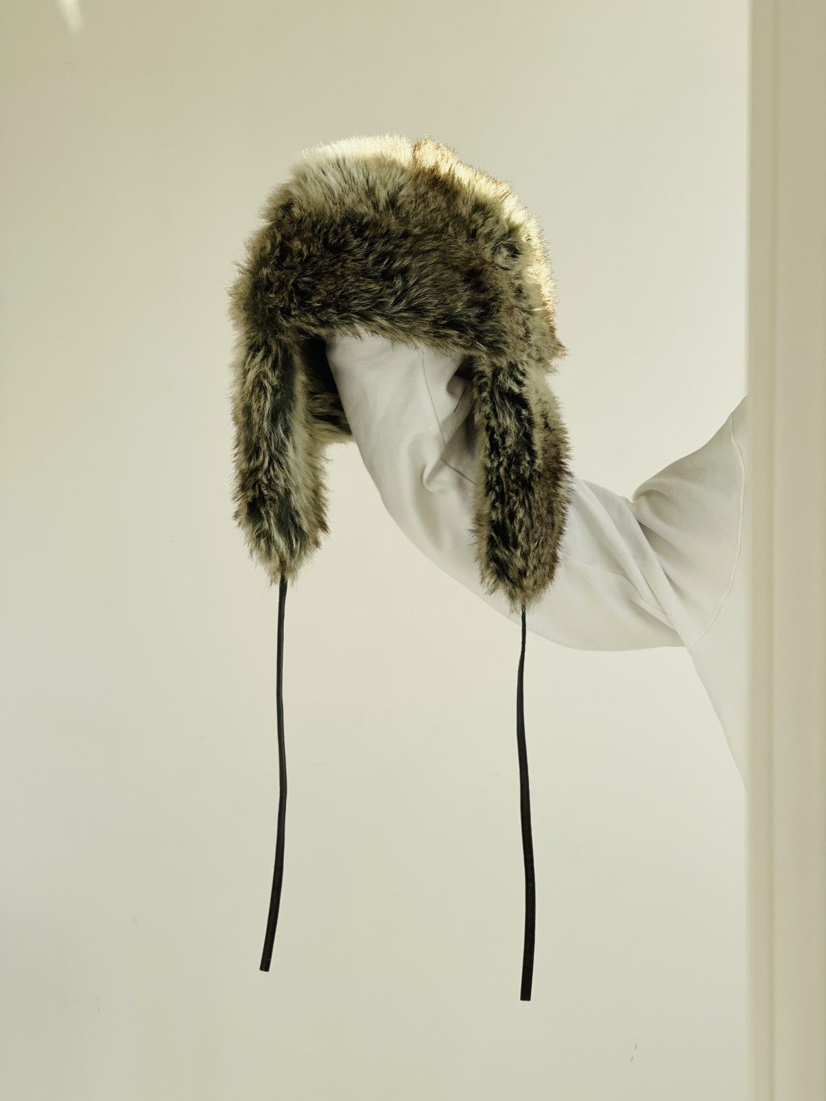 Hysteric Glamour × Japanese Brand Vintage fuzzy mohair japanese ushanka hat avant garde Size ONE SIZE - 4 Thumbnail