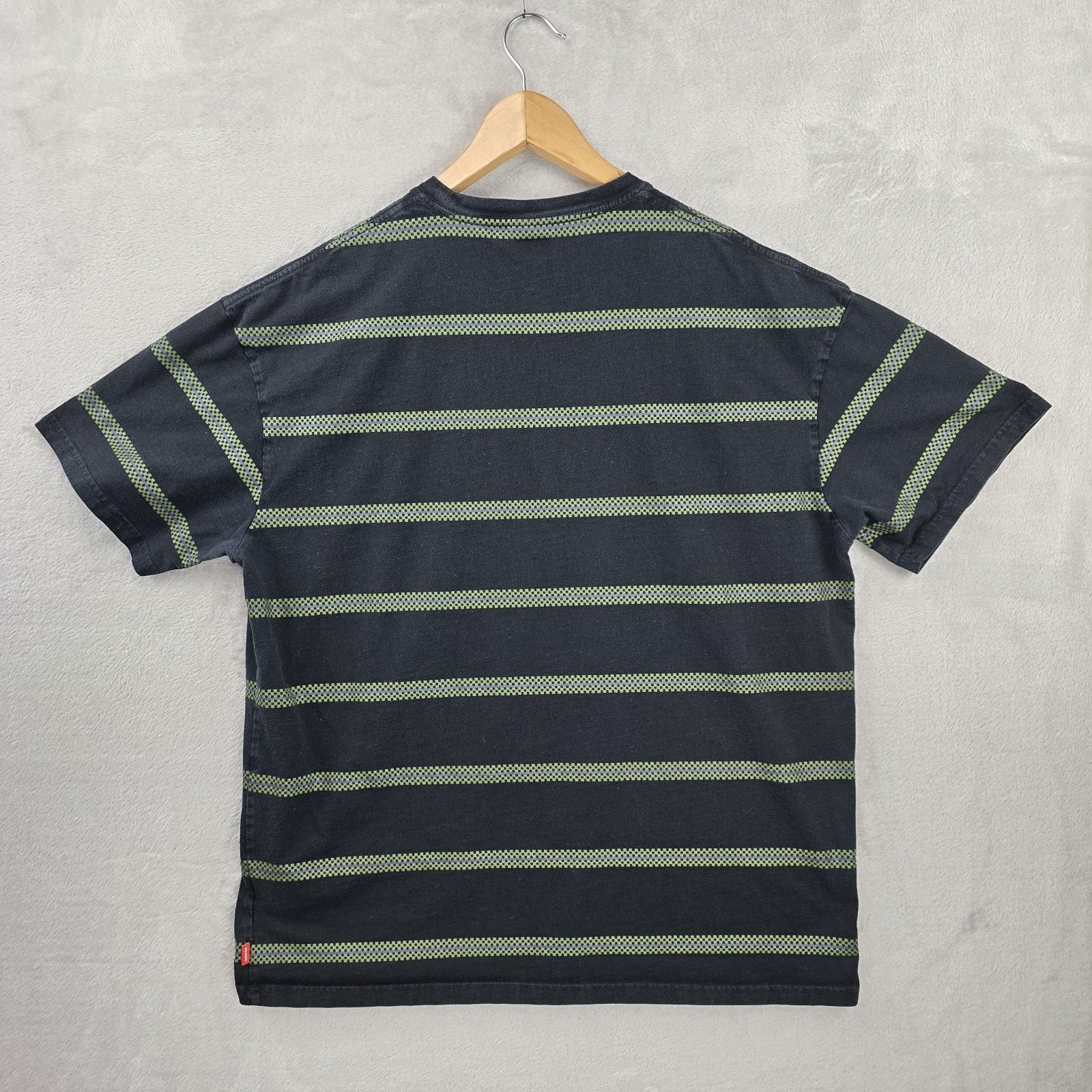 Globe Vintage Globe Skateboards Striped Shirt XL Skater Grunge Y2K Size US XL / EU 56 / 4 - 7 Thumbnail