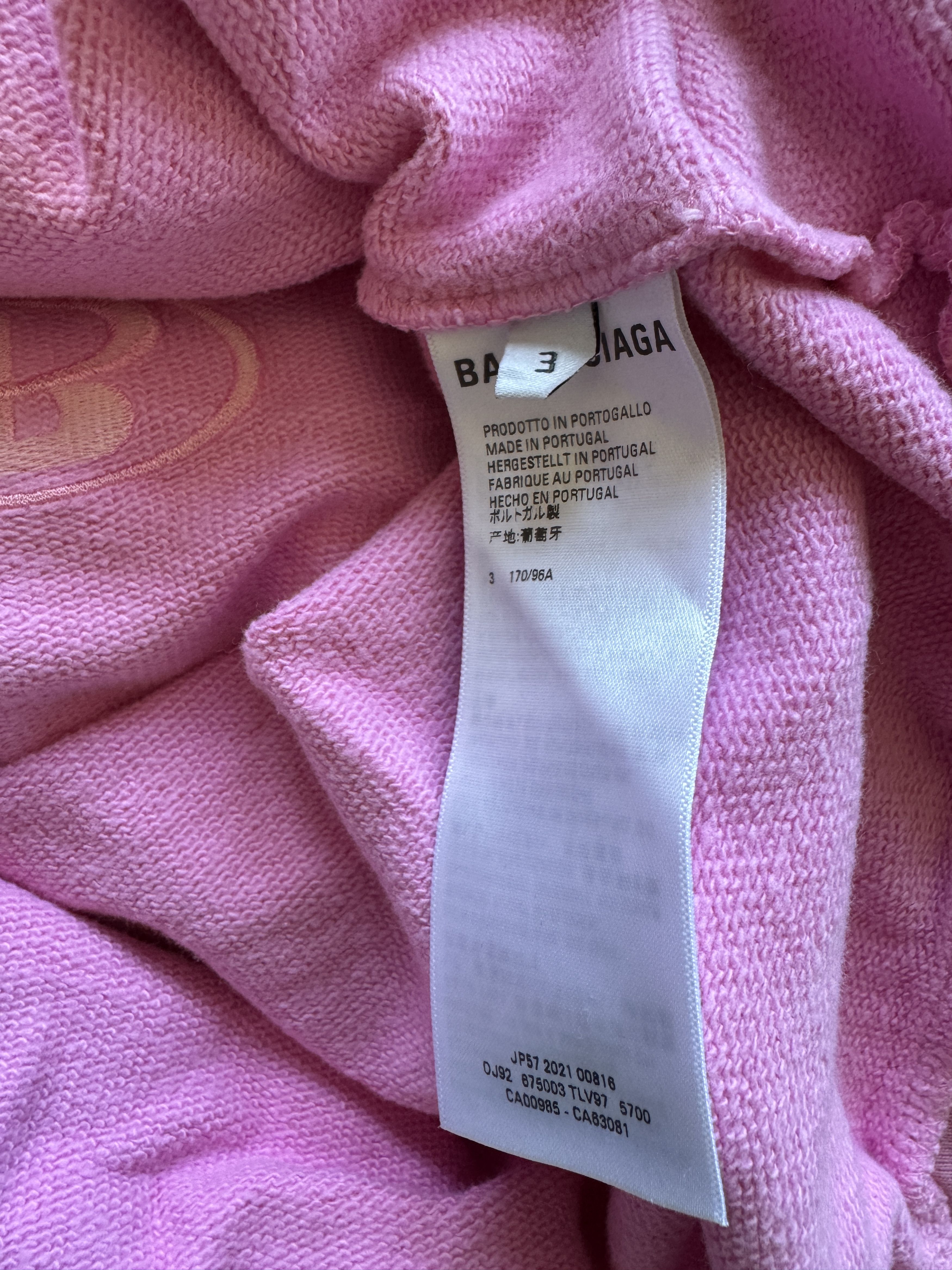 Balenciaga Big Letter Logo Hoodie Size US L / EU 52-54 / 3 - 8 Thumbnail